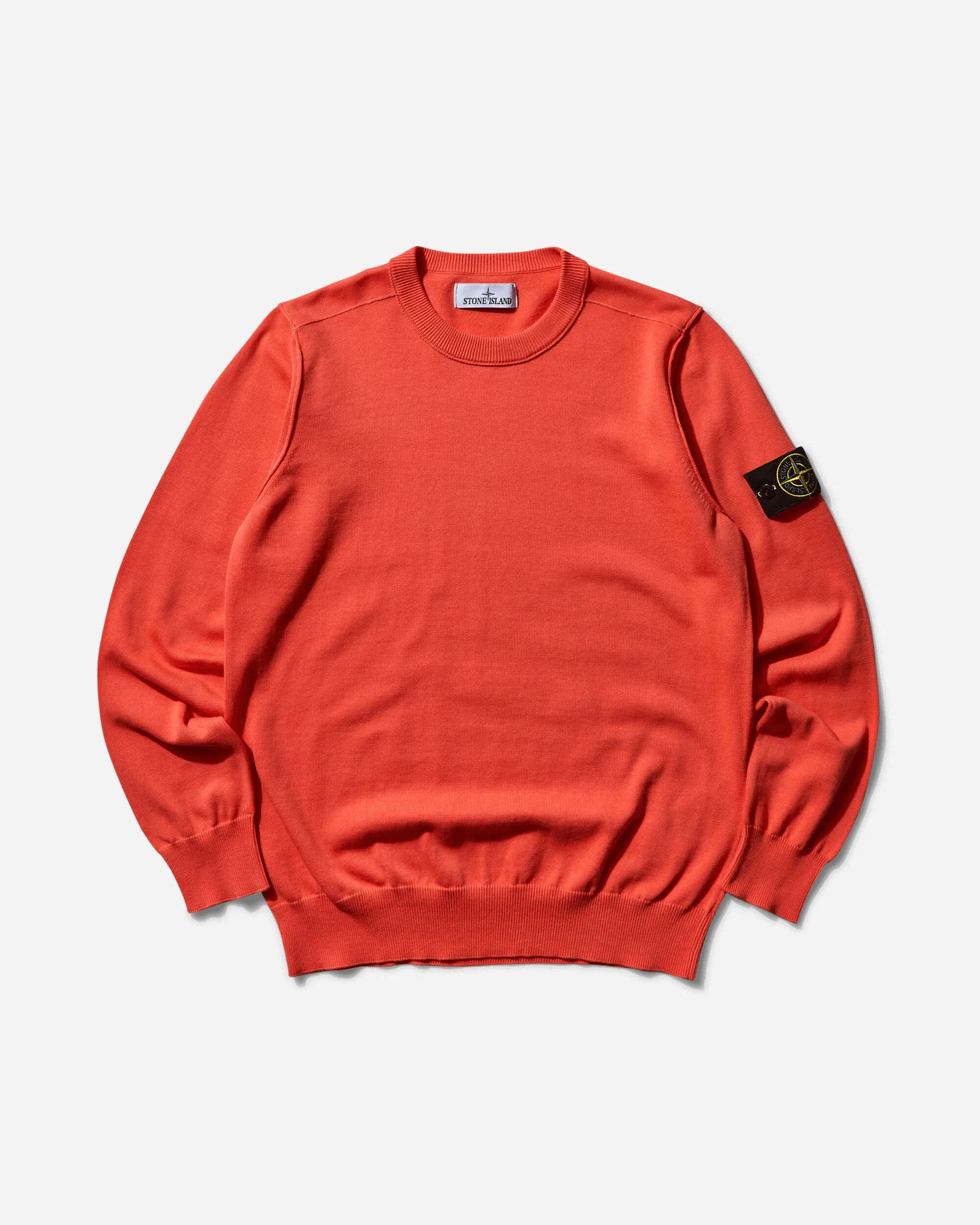 Men's Garment Dyed Crewneck Sweatshirt Papaya