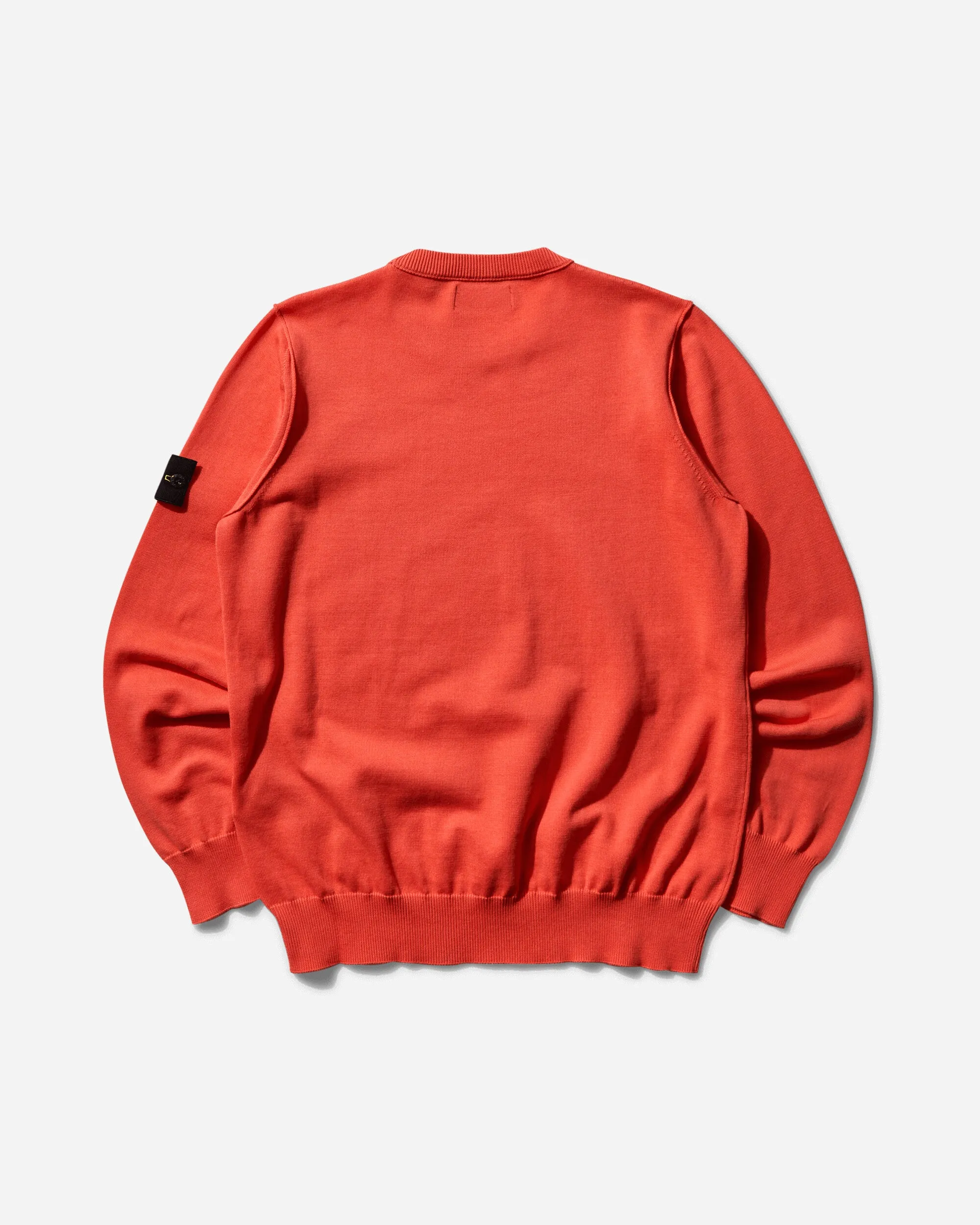 Men's Garment Dyed Crewneck Sweatshirt Papaya