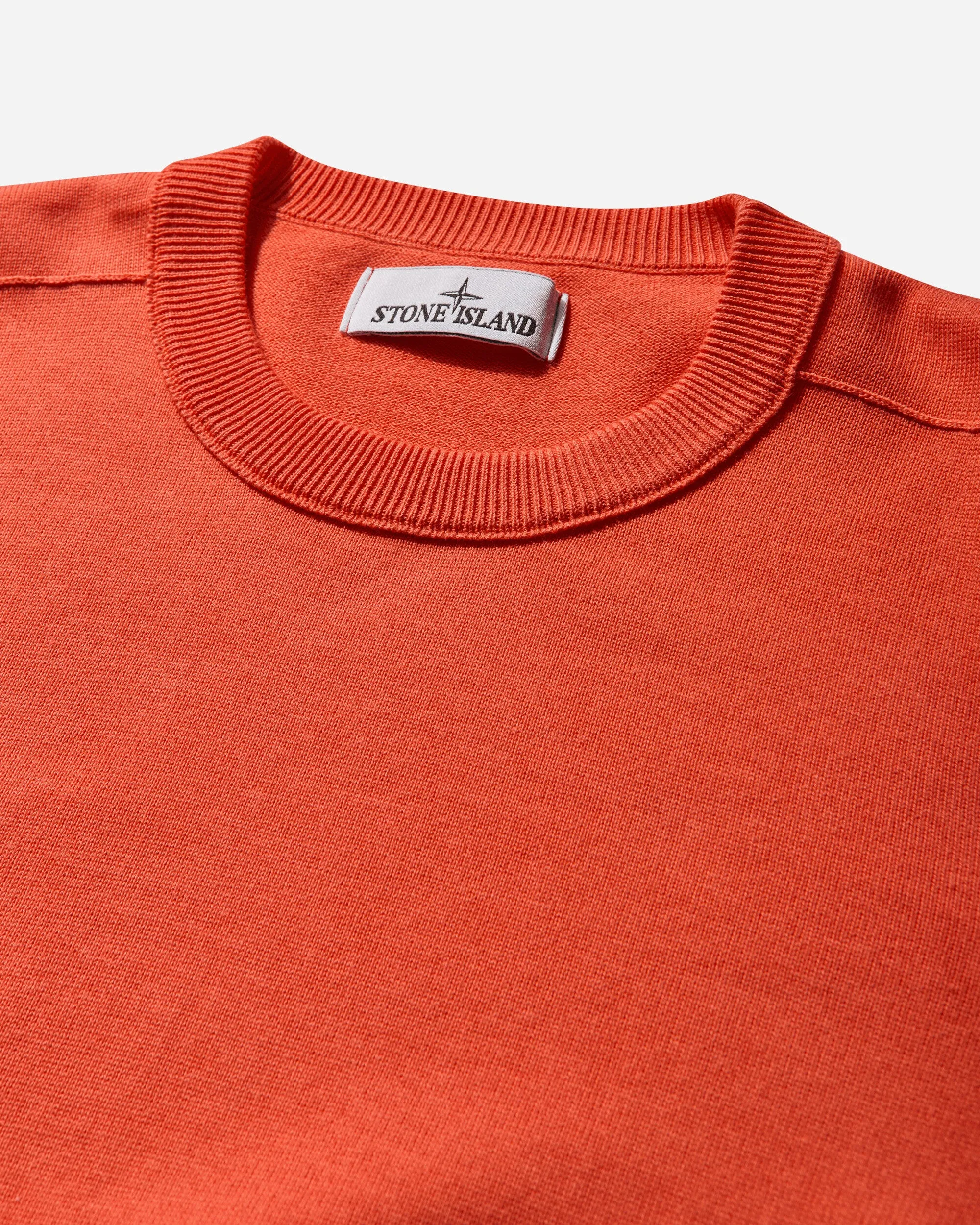 Men's Garment Dyed Crewneck Sweatshirt Papaya