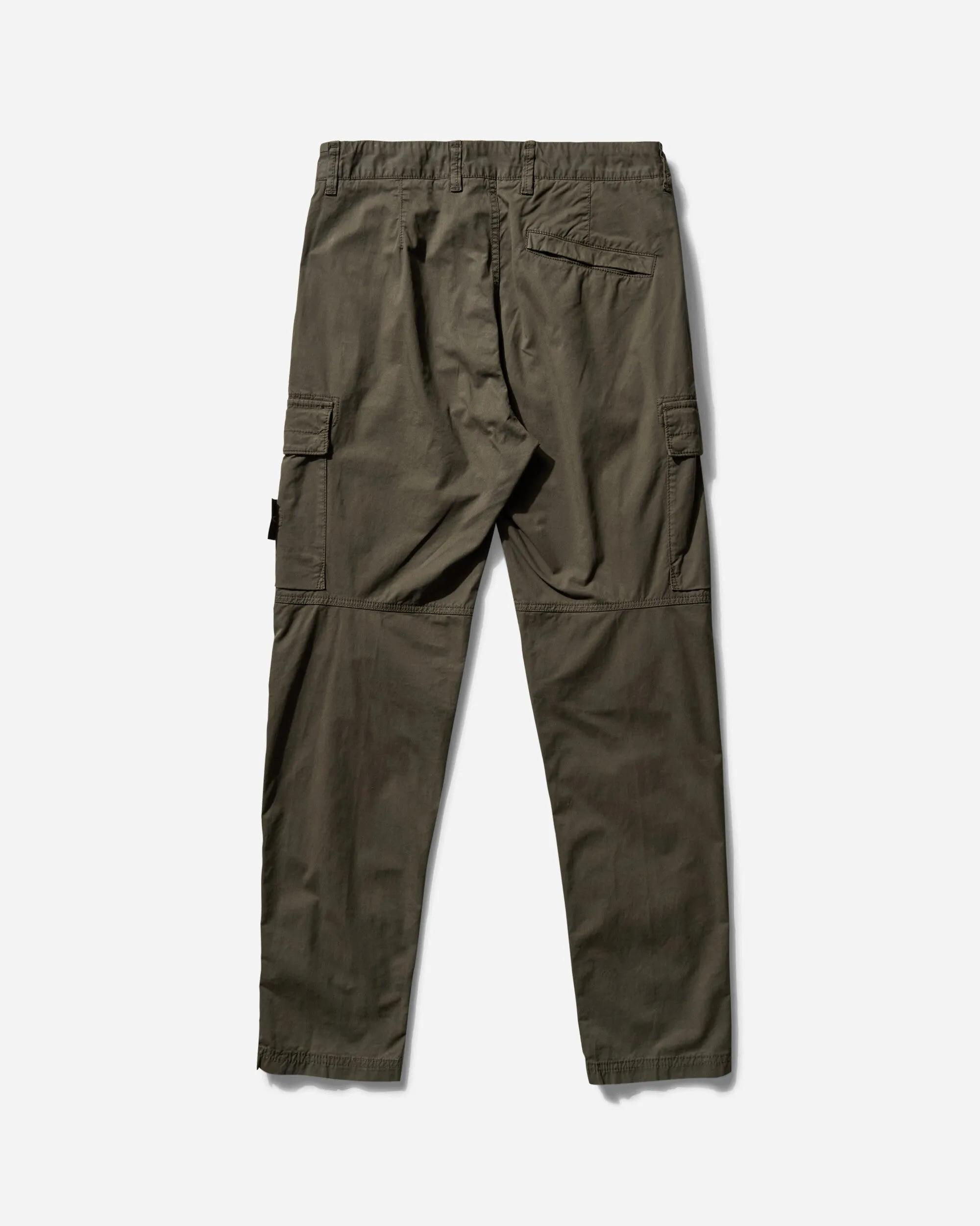 Men's Regular Tapered Cargo Trousers Military Green