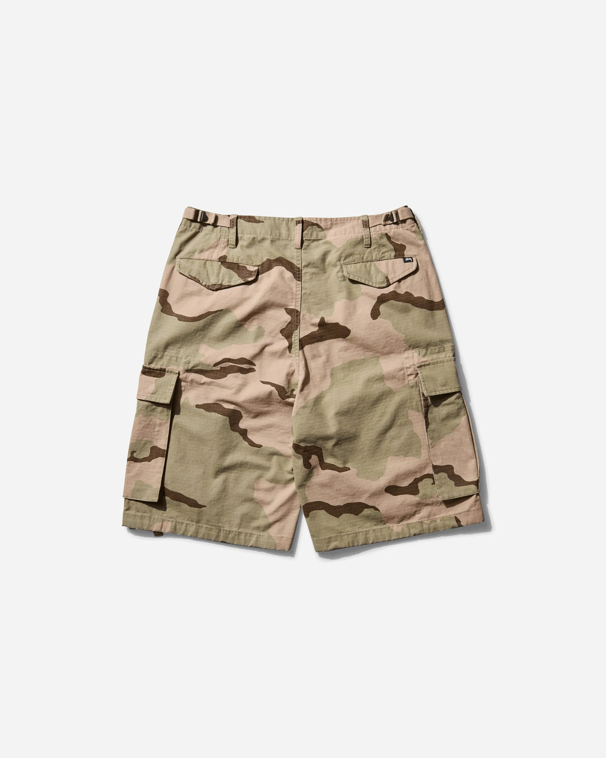 Men's Ripstop Cargo Shorts Sand Camo