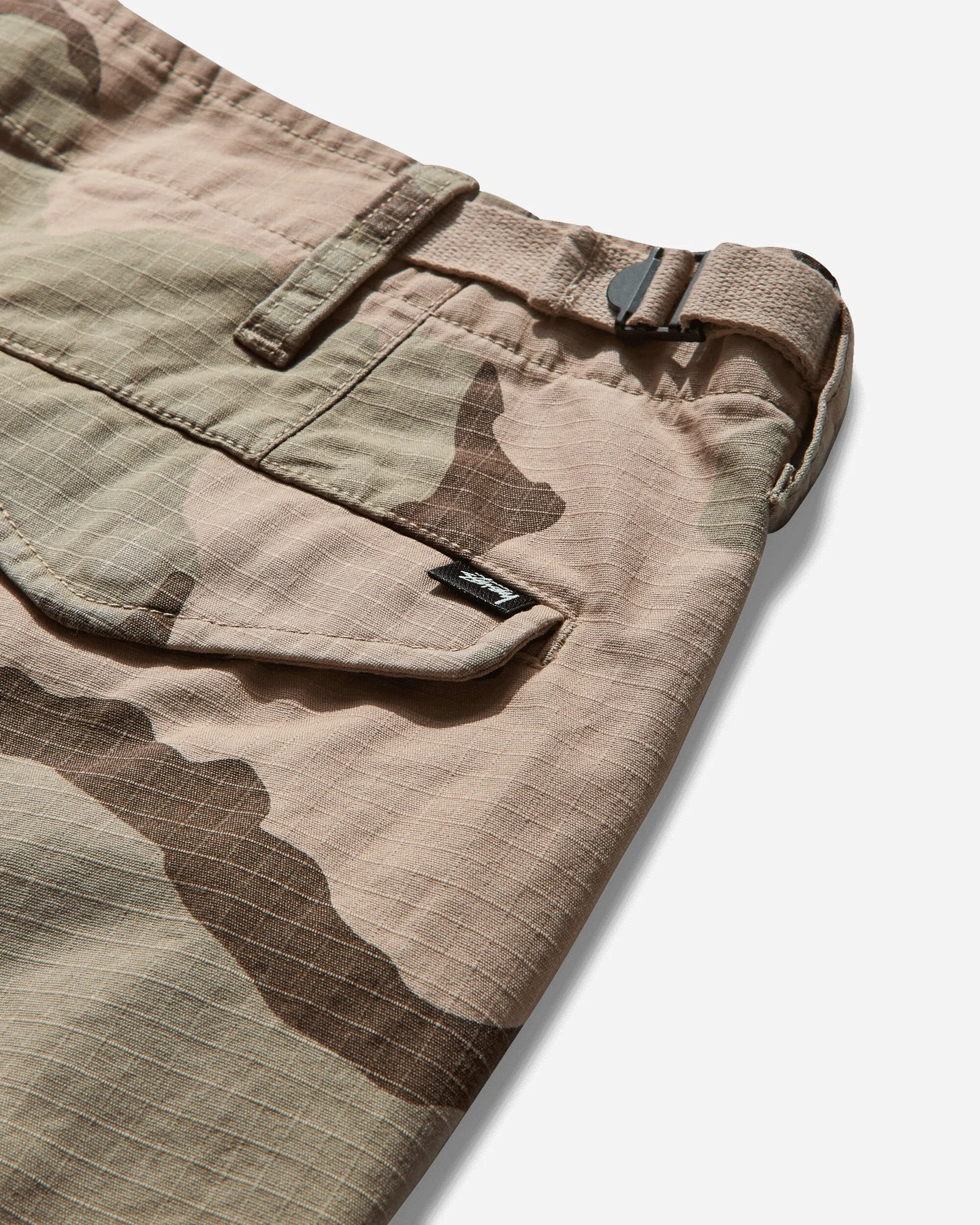 Men's Ripstop Cargo Shorts Sand Camo