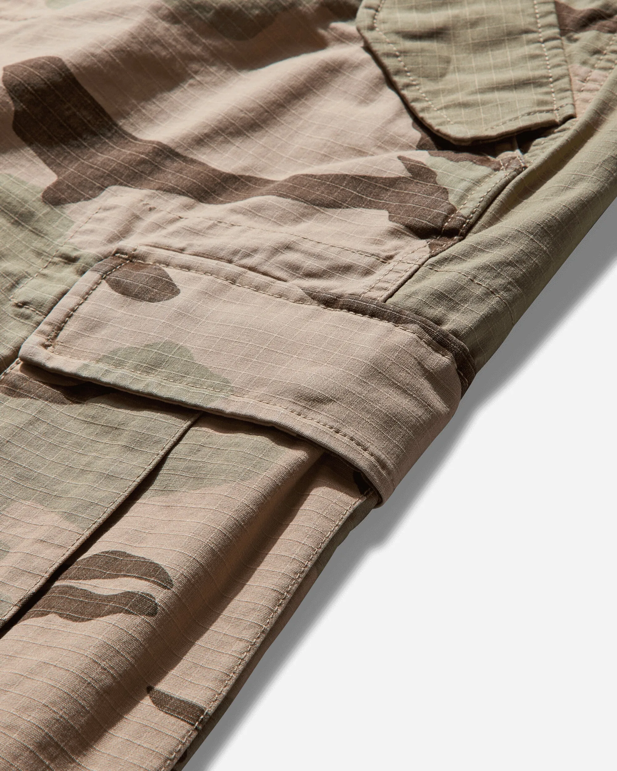 Men's Ripstop Cargo Shorts Sand Camo