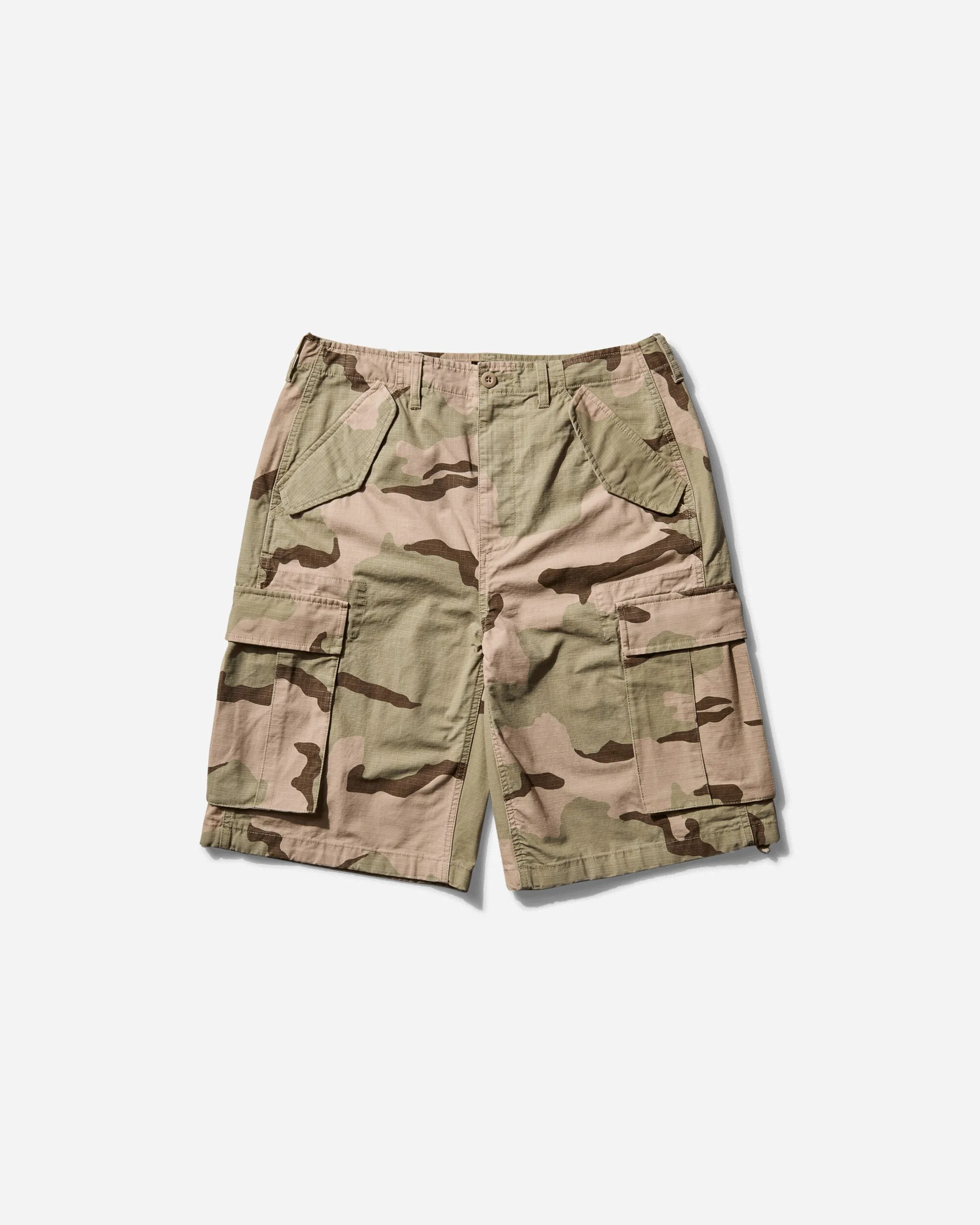 Men's Ripstop Cargo Shorts Sand Camo