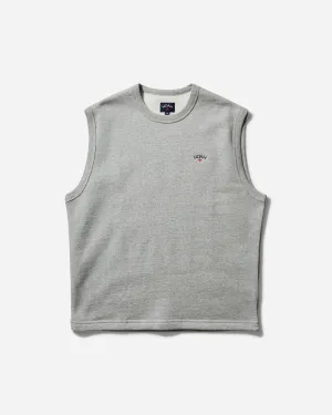 Men's Sweatshirt Vest Heather Grey