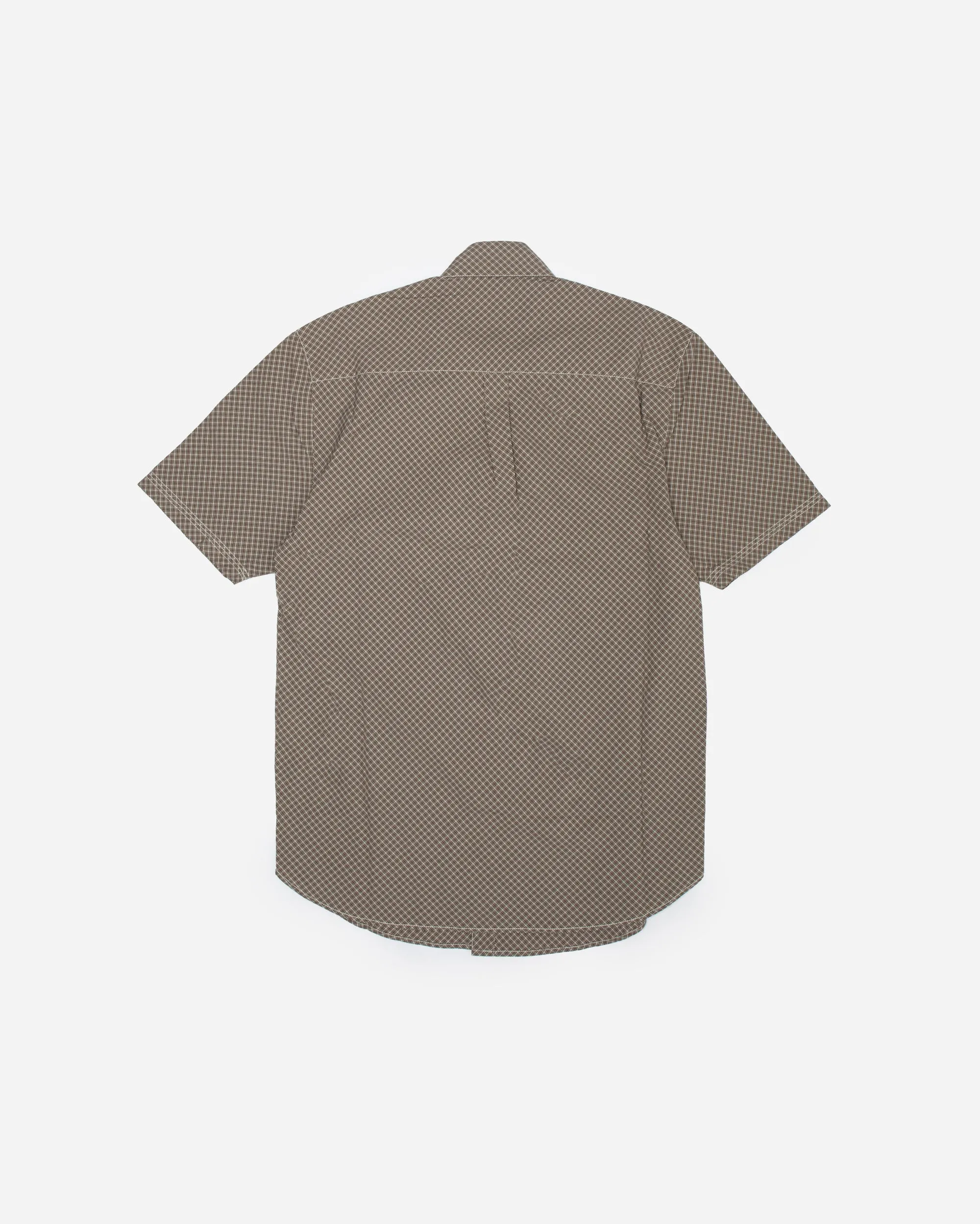 Mini Plaid Short Sleeve Shirt