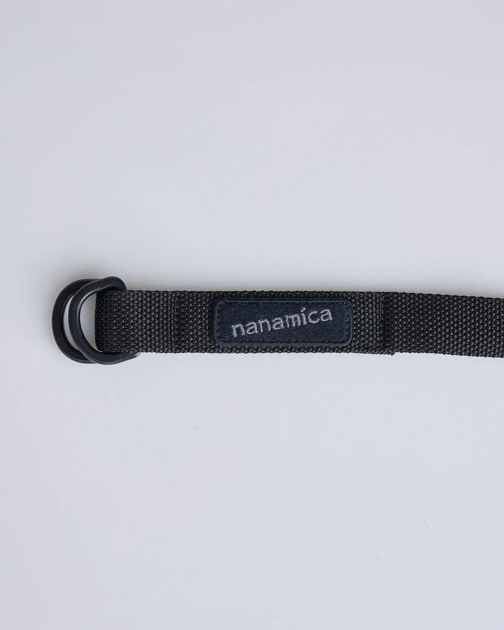 nanamica Webbing Tape D-Ring Tech Belt Black