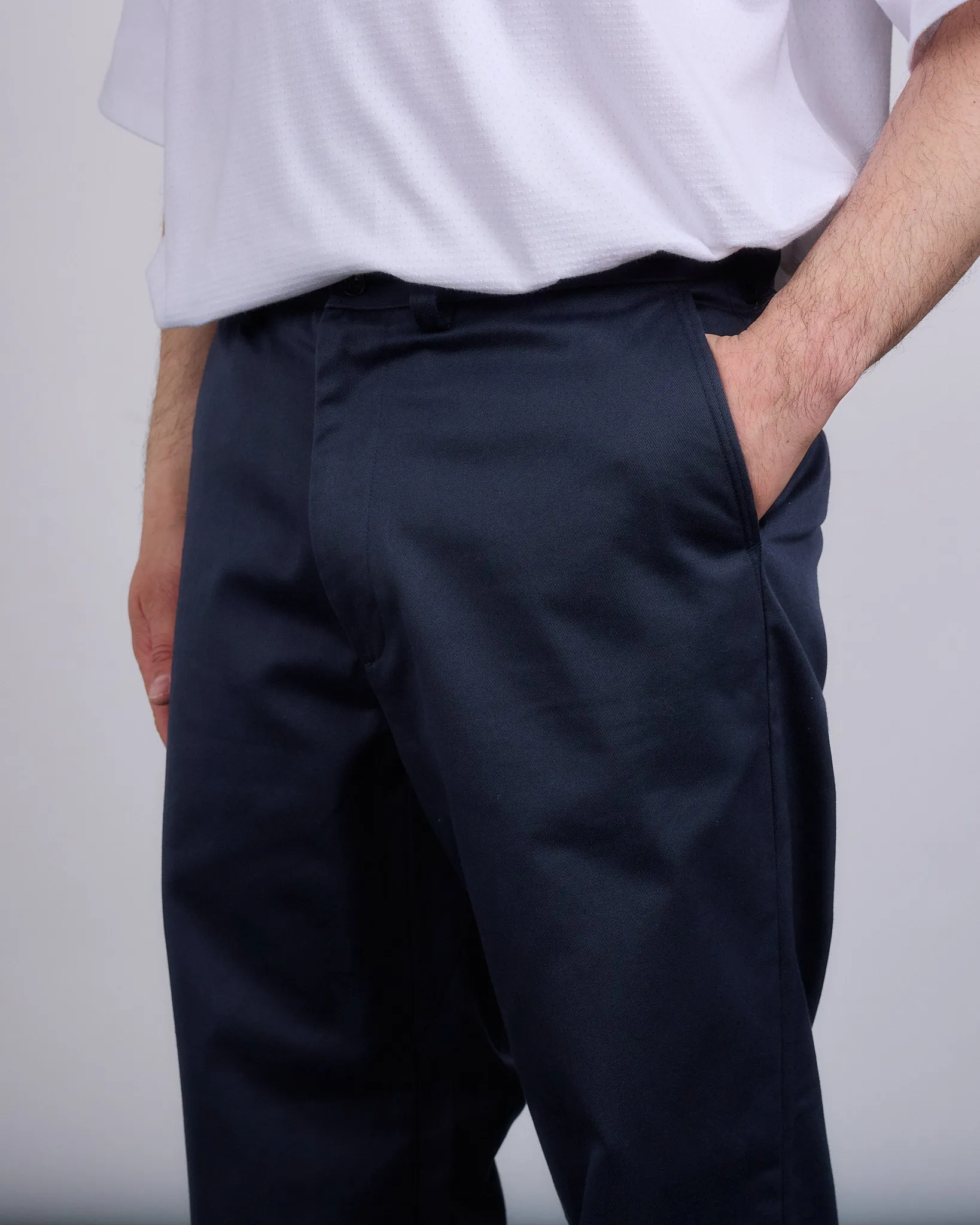nanamica Wide Straight CCY Chino Pant Navy