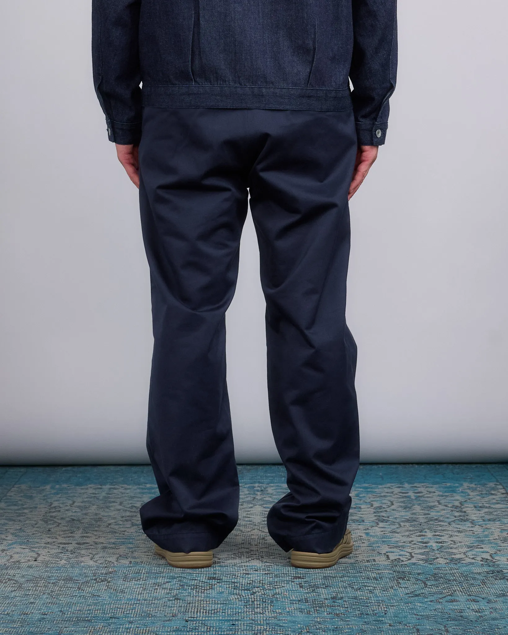 nanamica Wide Straight CCY Chino Pant Navy