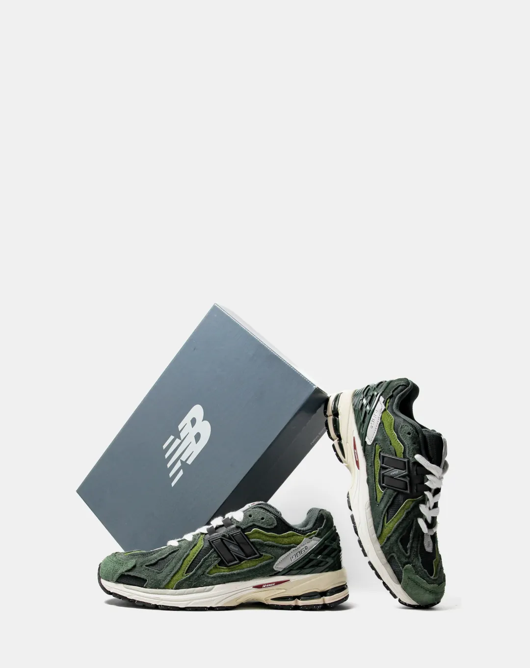 New Balance 1906D Protection Pack Green Olive Leather Sneakers