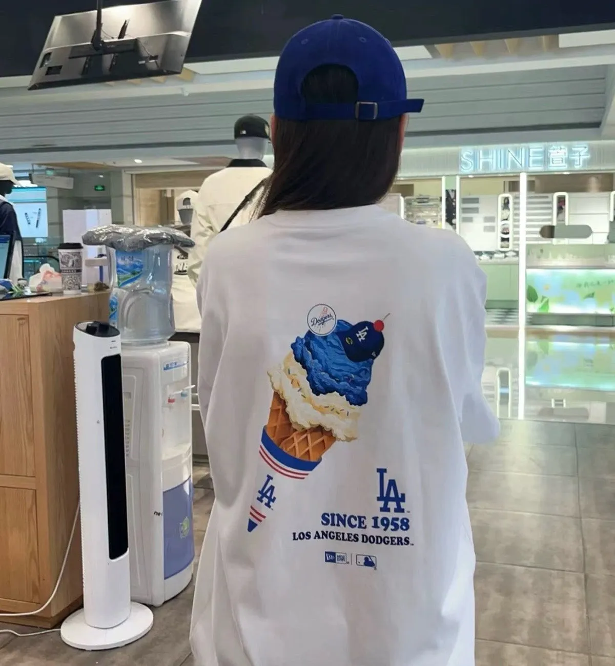New Era Ice Cream LA T-Shirt (White)