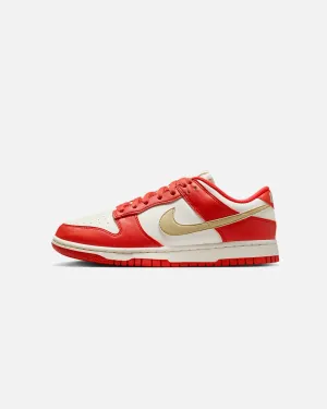 Nike Women's Dunk Low Next Nature Light Crimson Lt Crimson/Team Gold-Sail