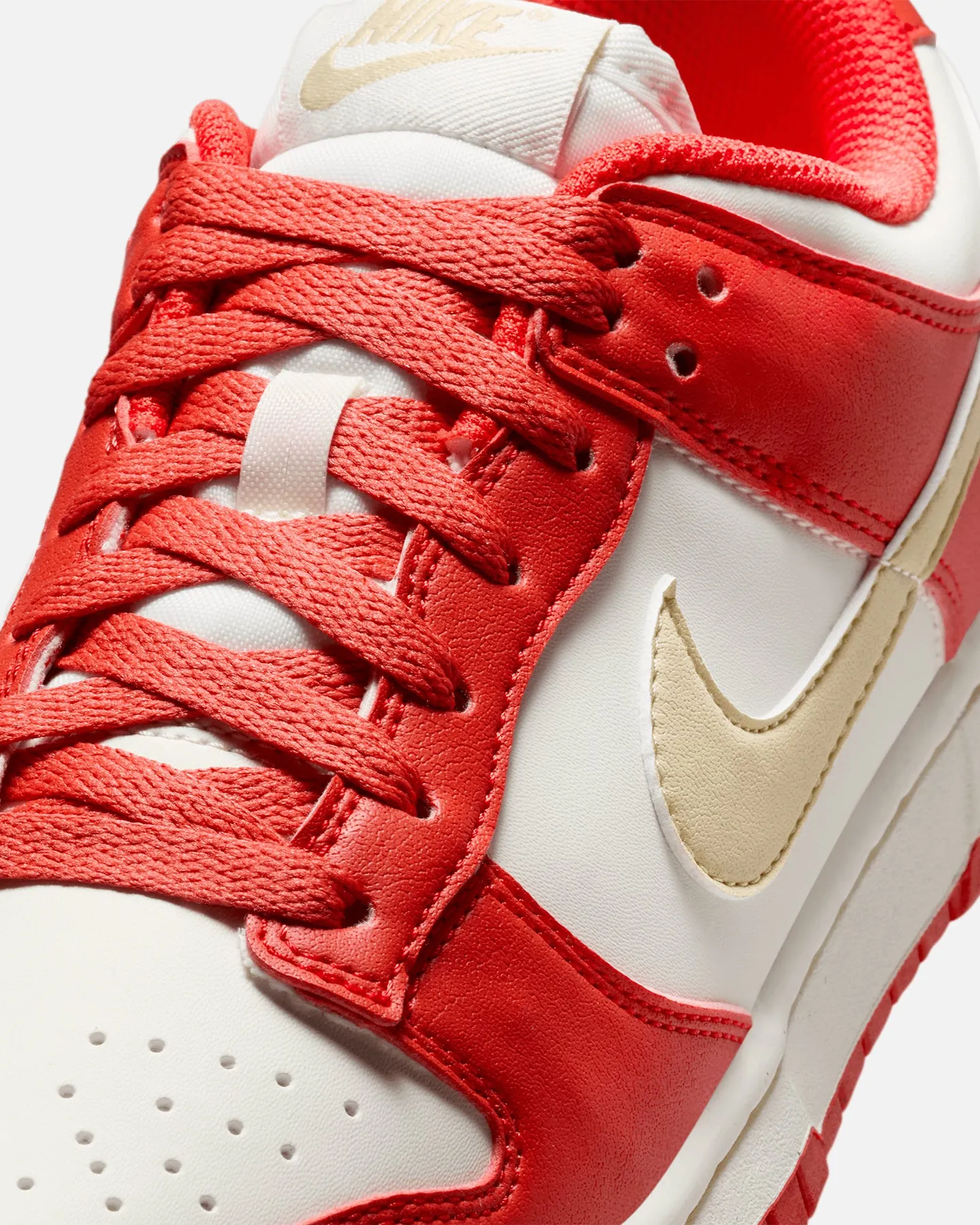 Nike Women's Dunk Low Next Nature Light Crimson Lt Crimson/Team Gold-Sail