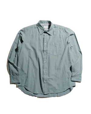 Norse Projects Algot Relaxed Cotton Linen Shirt Greyish Blue