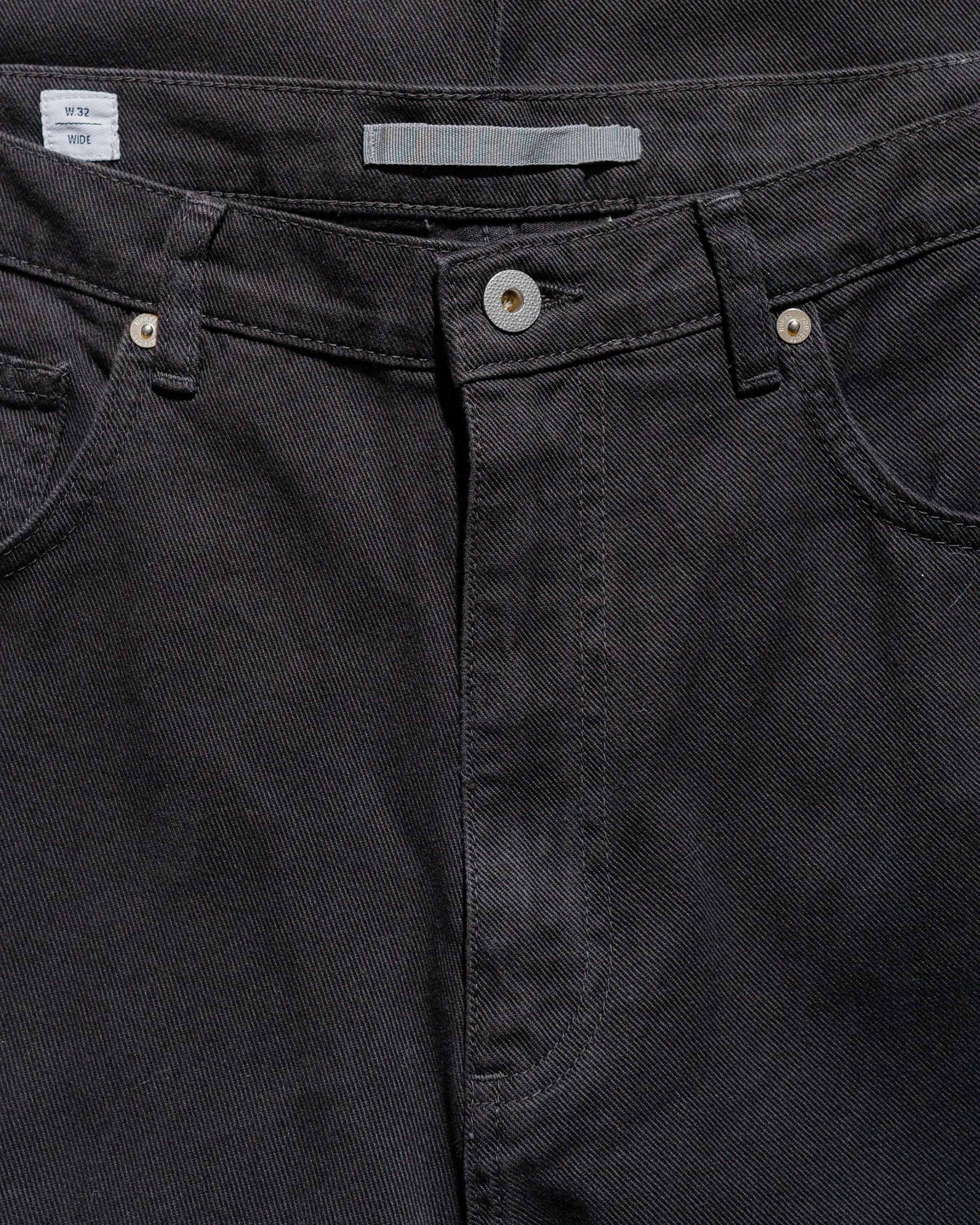 Norse Projects Mogens Relaxed 5 Pocket Heavy Twill Black