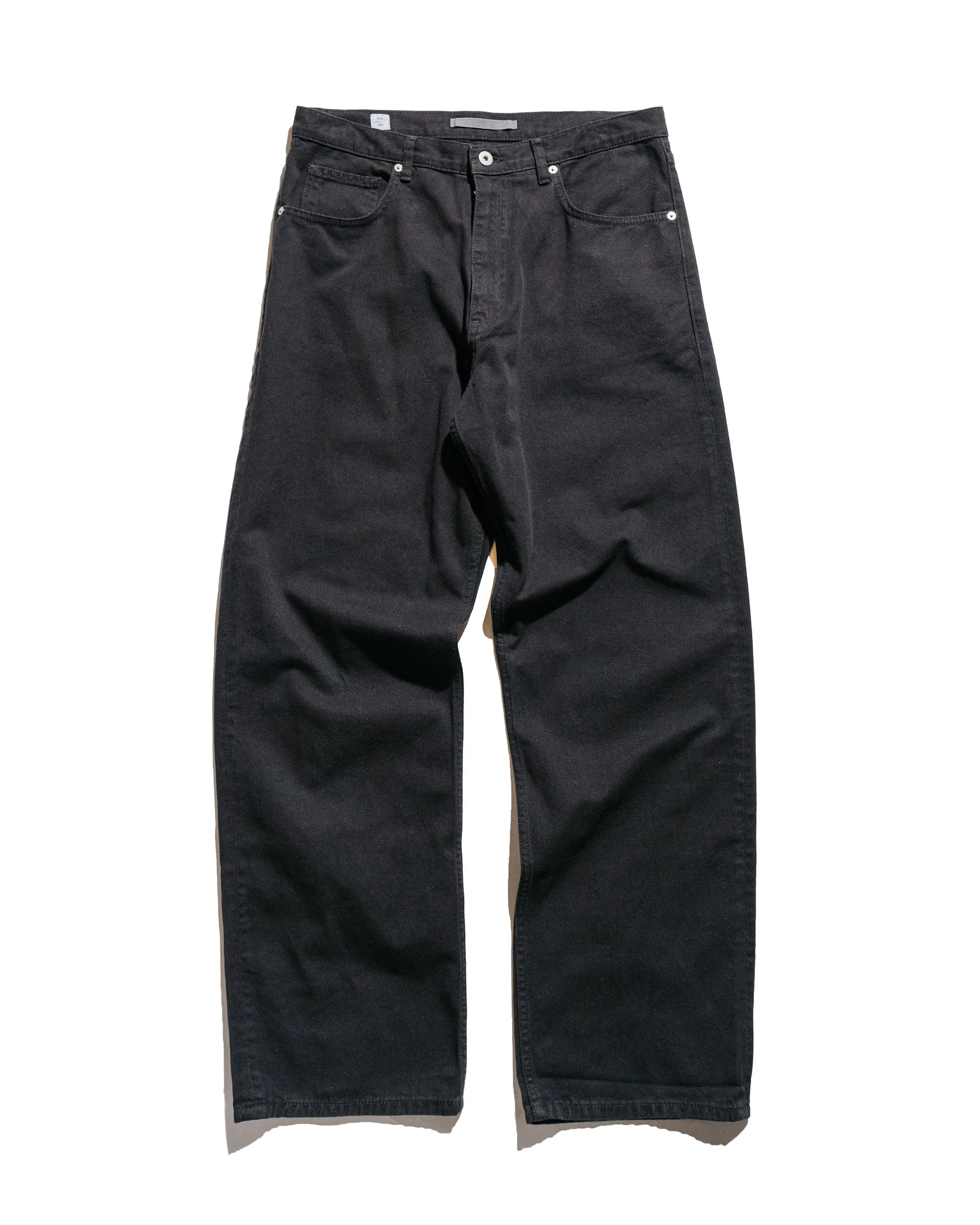 Norse Projects Mogens Relaxed 5 Pocket Heavy Twill Black