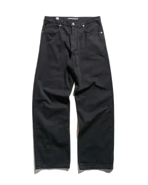Norse Projects Mogens Relaxed 5 Pocket Heavy Twill Black