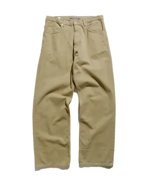 Norse Projects Mogens Relaxed 5 Pocket Heavy Twill Moss Green