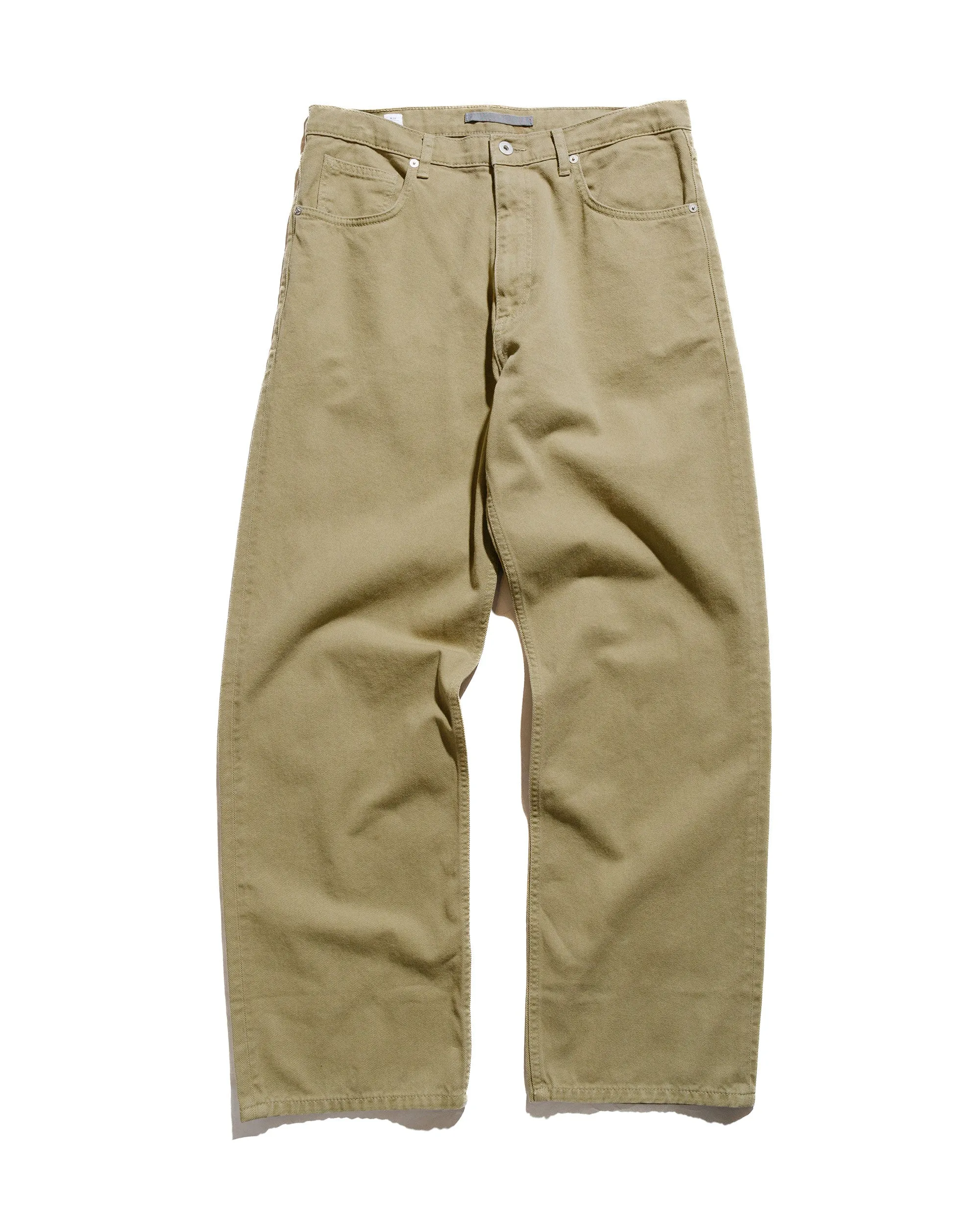 Norse Projects Mogens Relaxed 5 Pocket Heavy Twill Moss Green