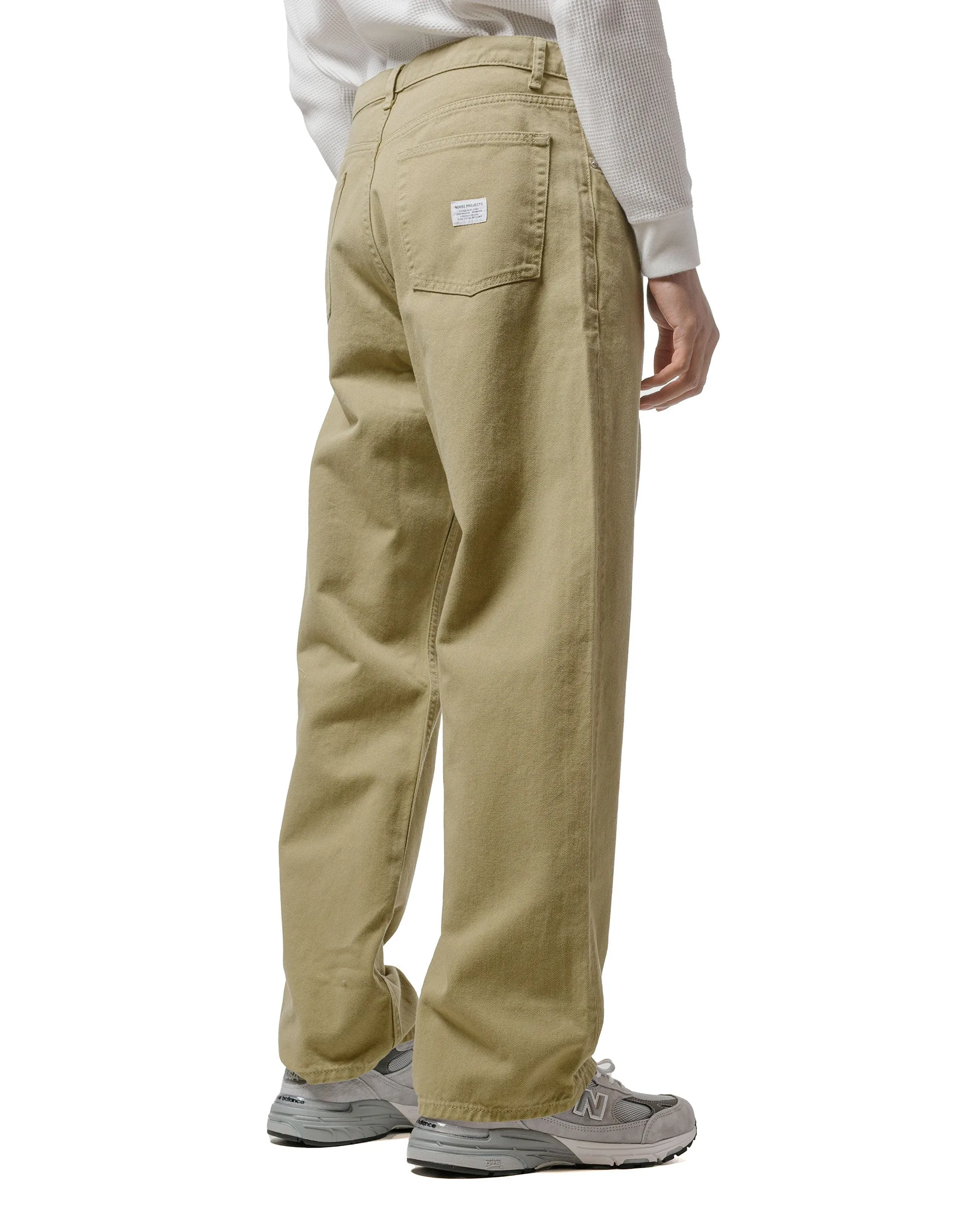 Norse Projects Mogens Relaxed 5 Pocket Heavy Twill Moss Green