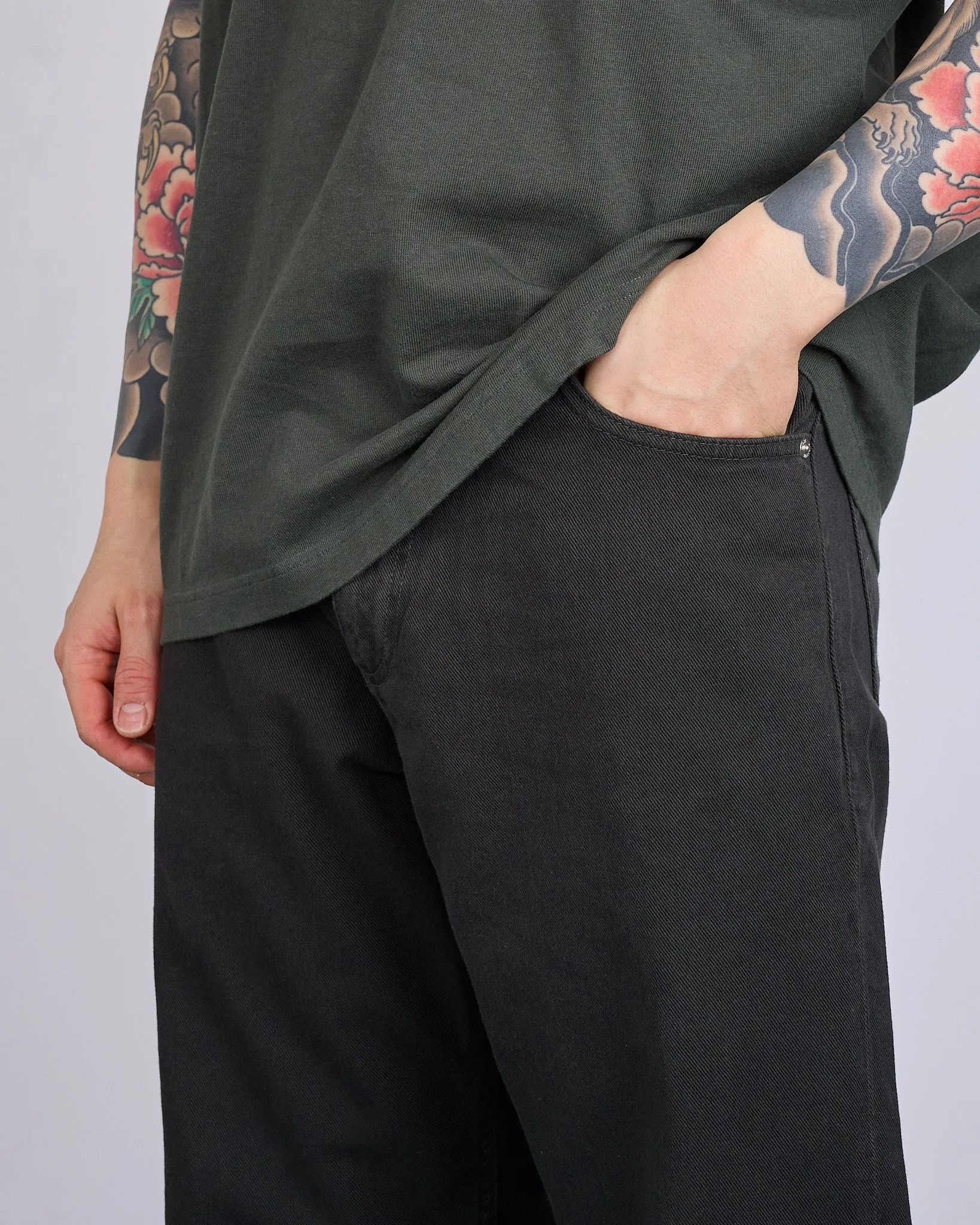 Norse Projects Mogens Relaxed Heavy Twill Pant Black