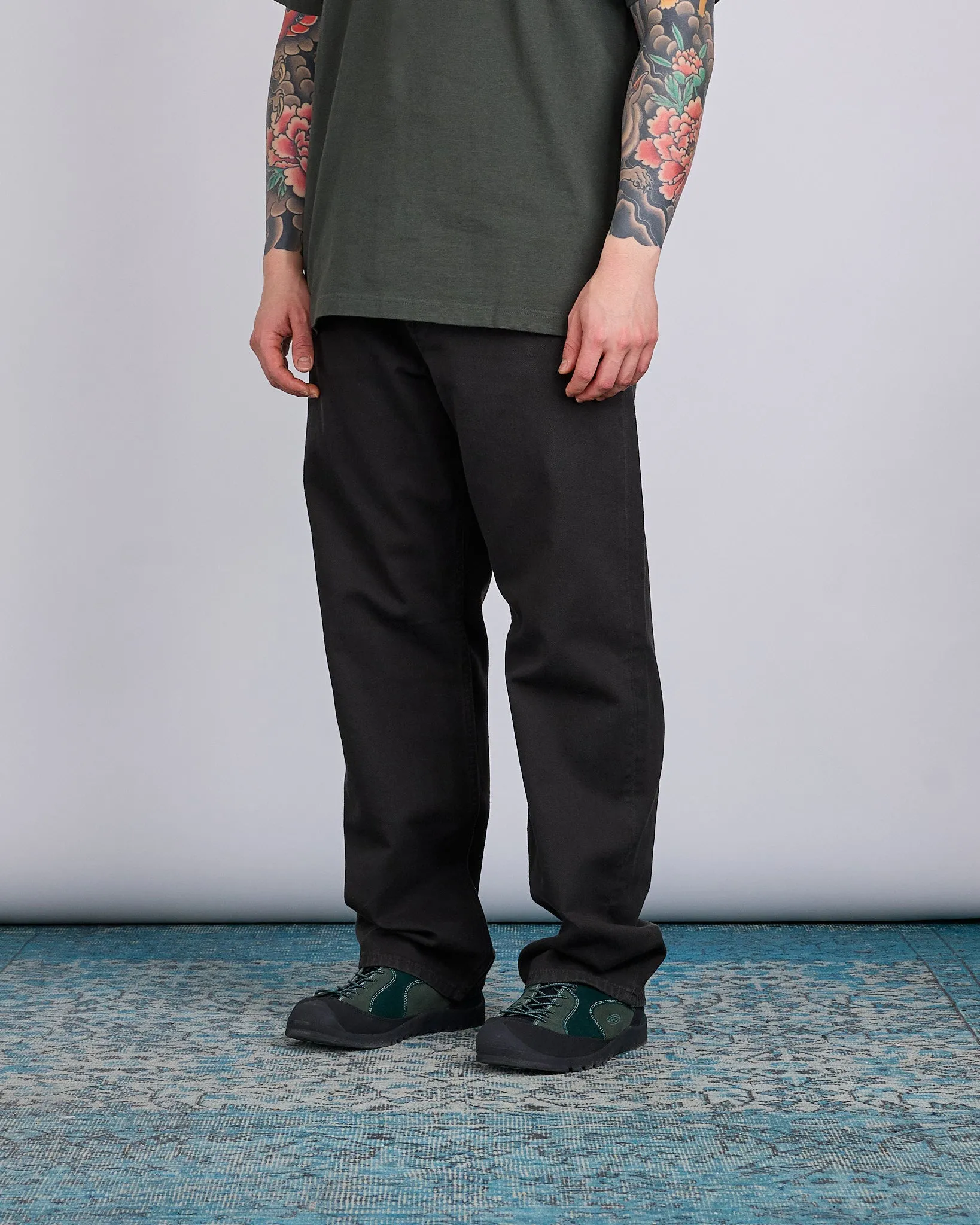 Norse Projects Mogens Relaxed Heavy Twill Pant Black