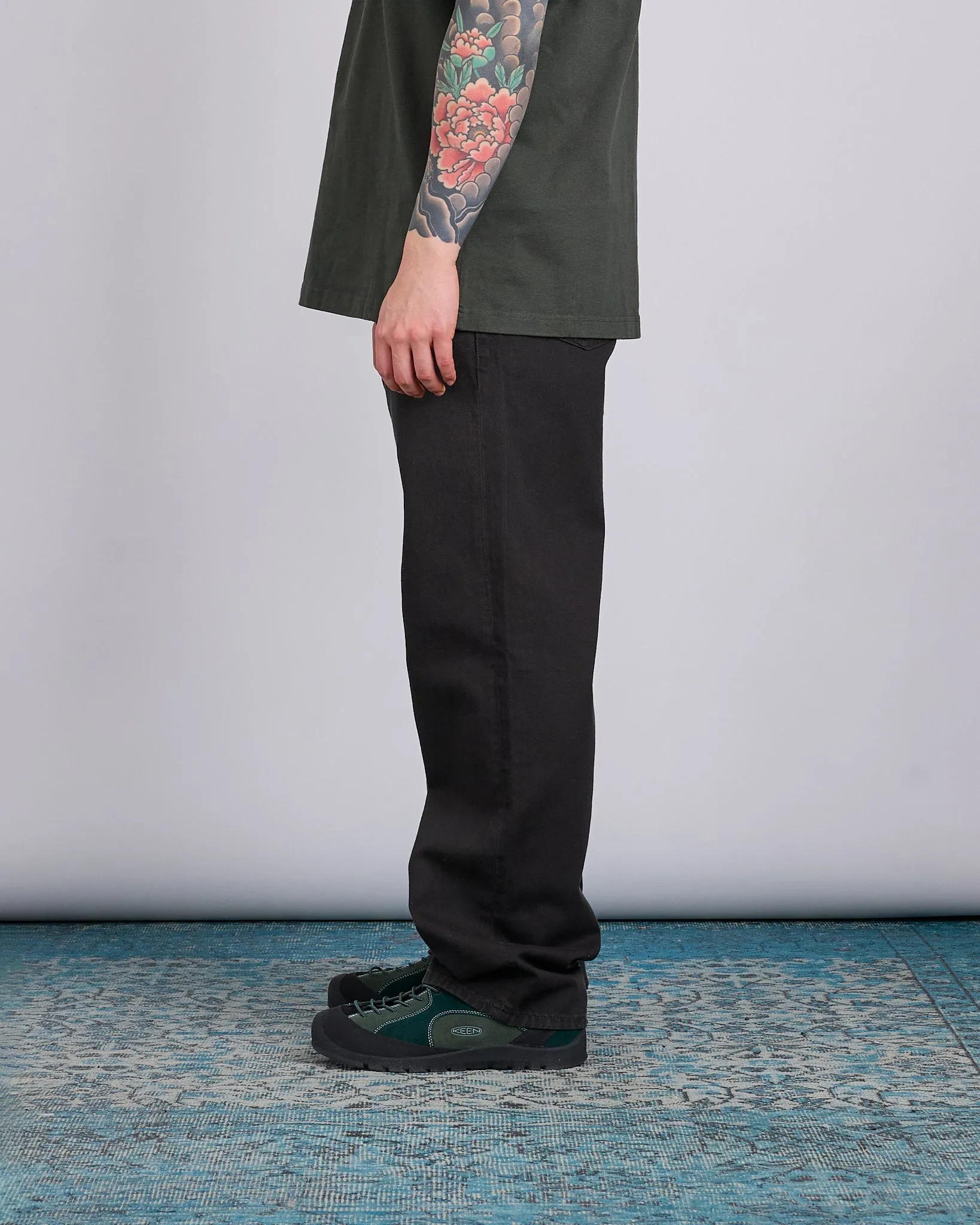Norse Projects Mogens Relaxed Heavy Twill Pant Black