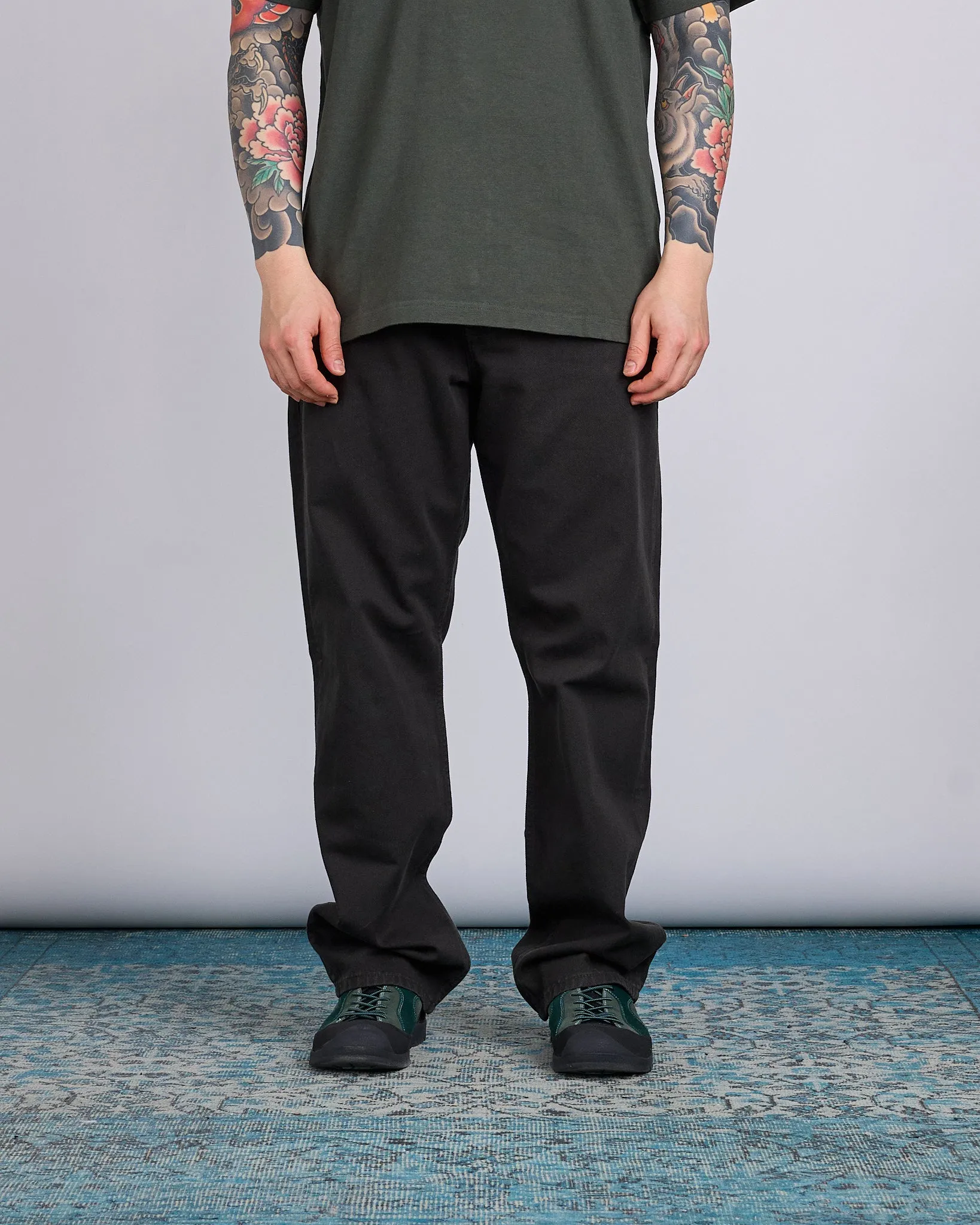 Norse Projects Mogens Relaxed Heavy Twill Pant Black