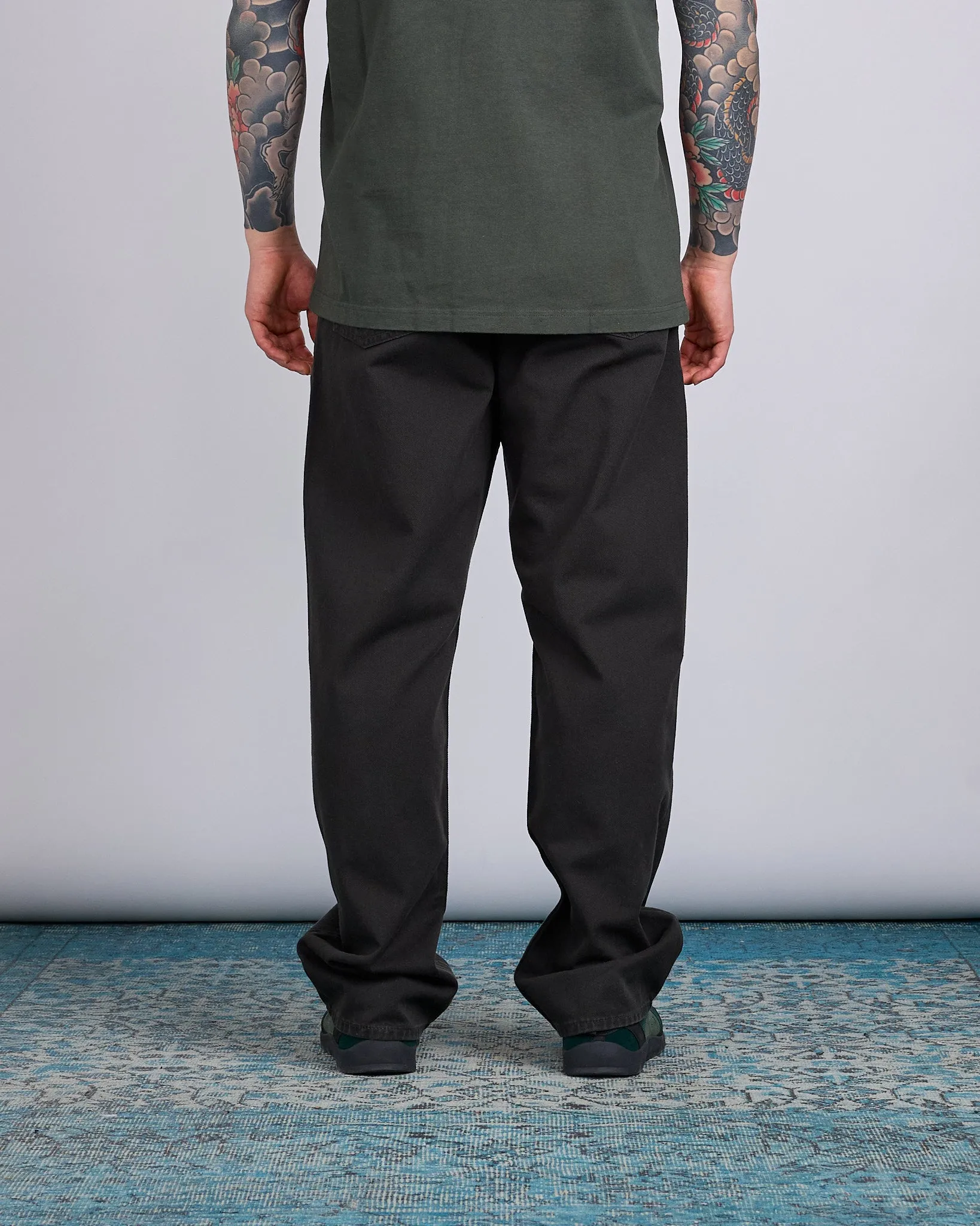 Norse Projects Mogens Relaxed Heavy Twill Pant Black