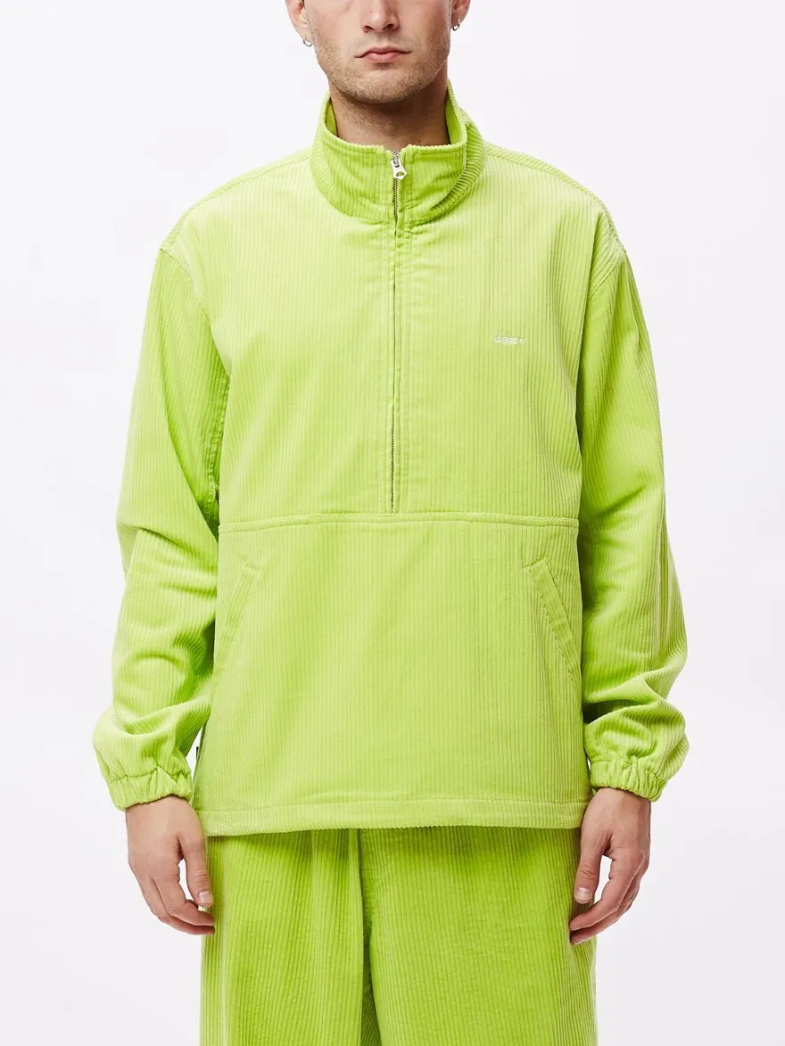 OBEY HUGO ANORAK JACKET // KEY LIME