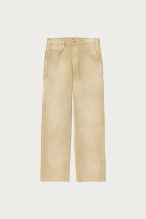 Organic Cotton Duck Pants - Light Beige