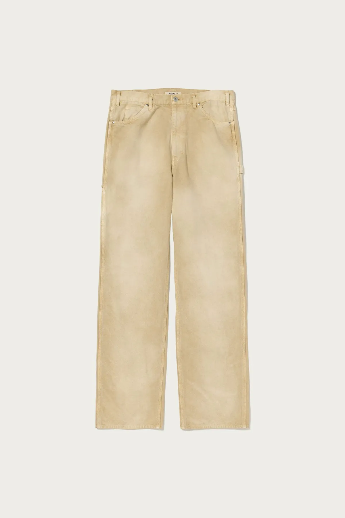 Organic Cotton Duck Pants - Light Beige