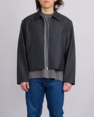 Our Legacy Mini Jacket Premium Charcoal Office Wool