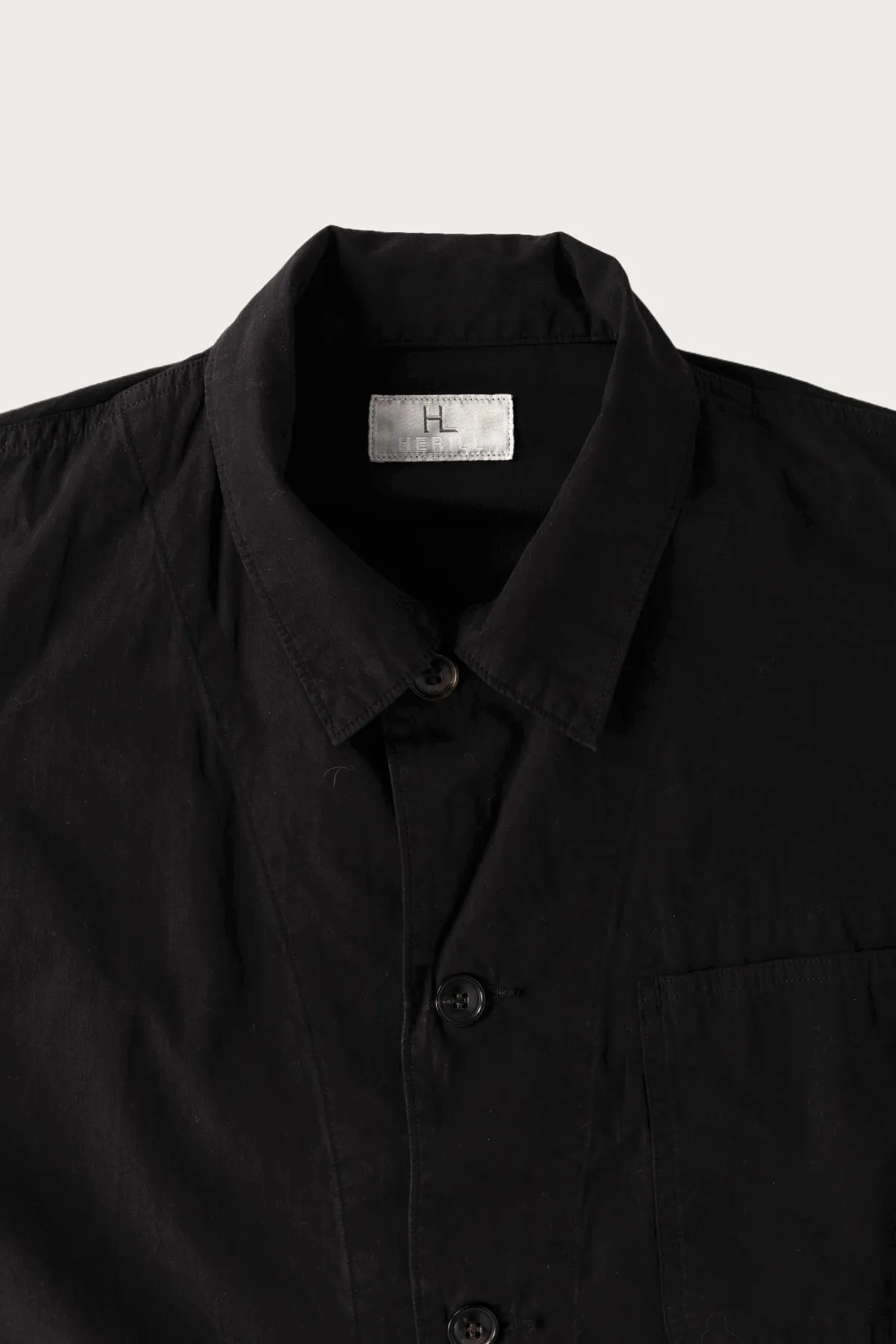 Ripstop P41 Coverall Jacket - Black