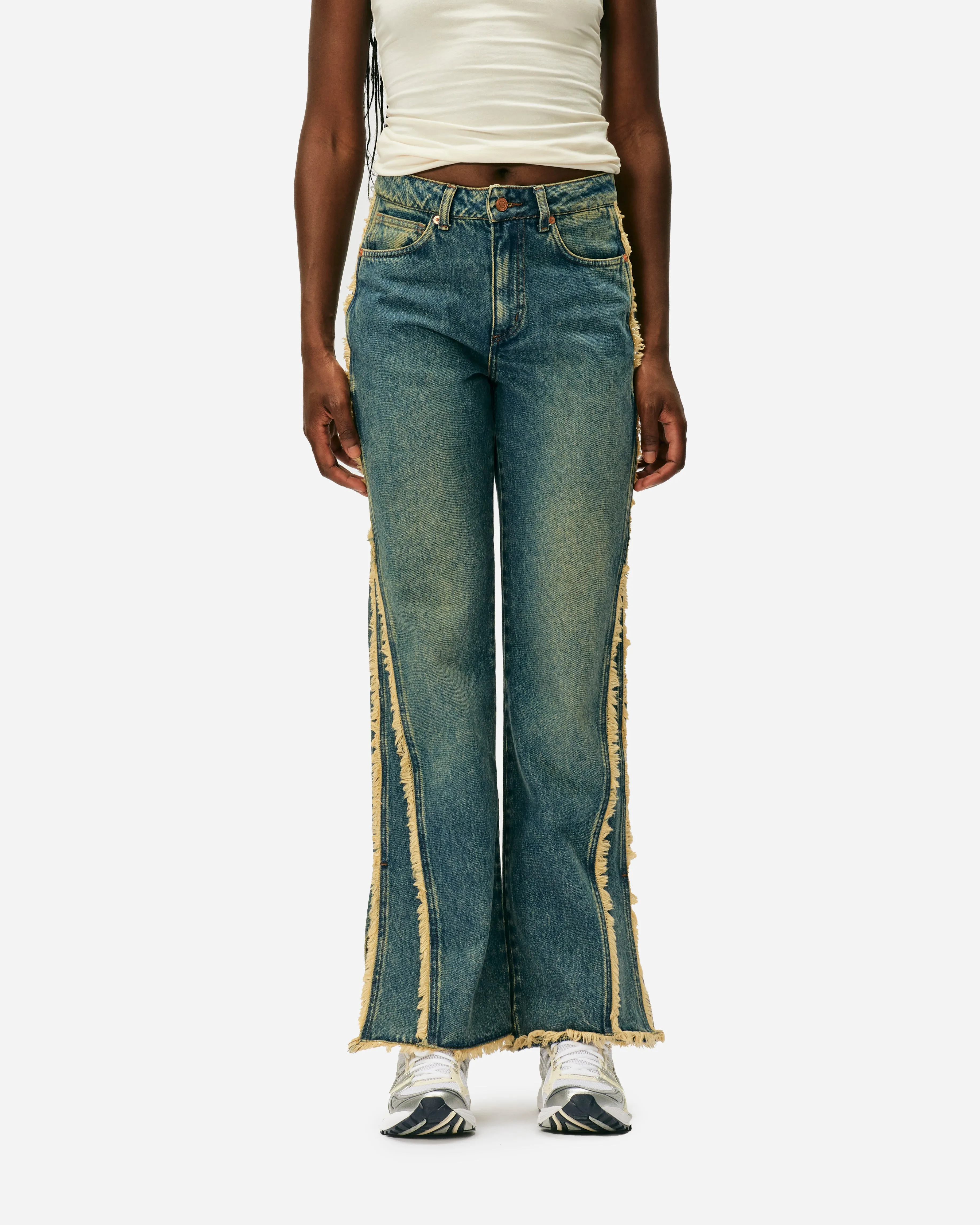 River Split Jeans