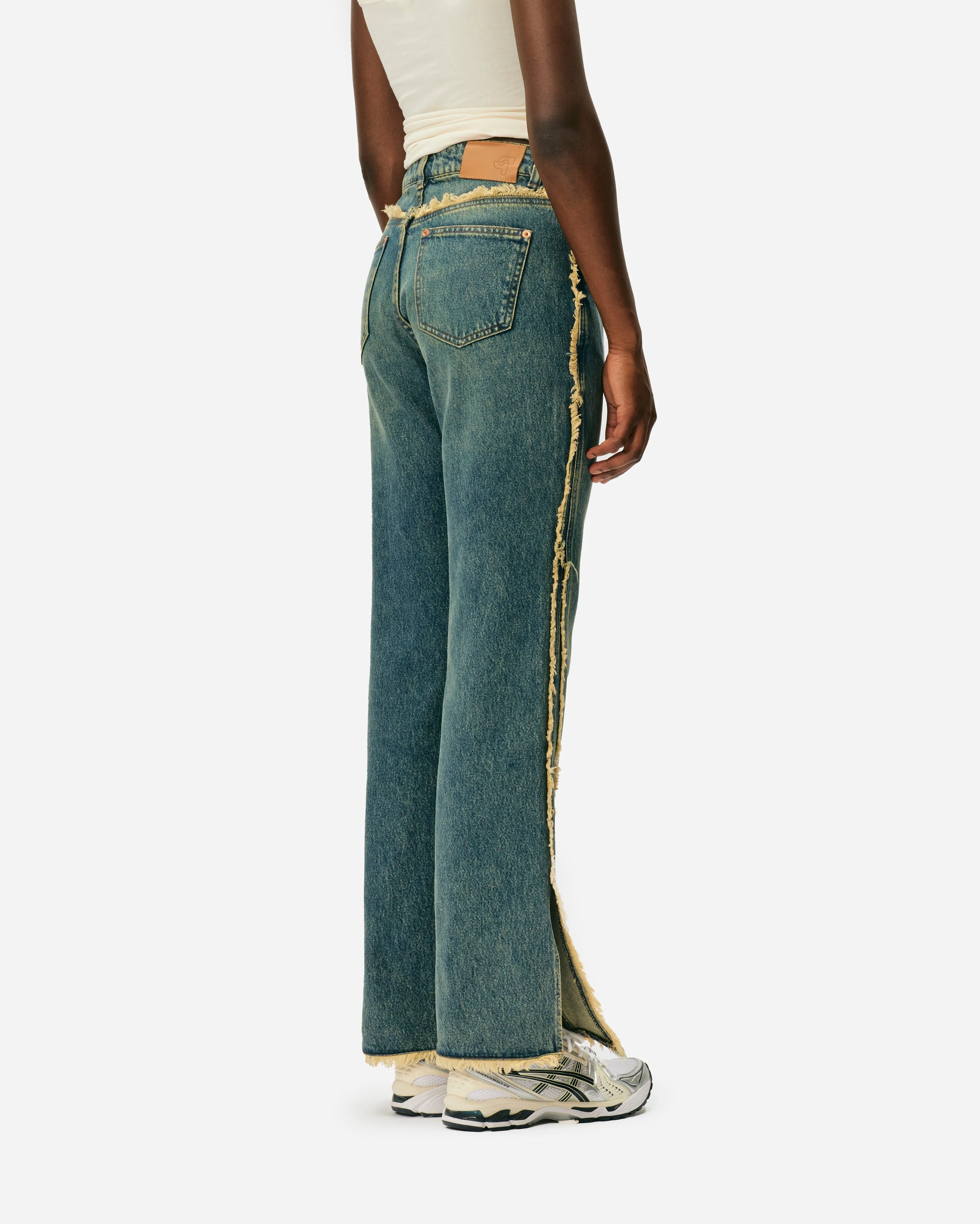 River Split Jeans