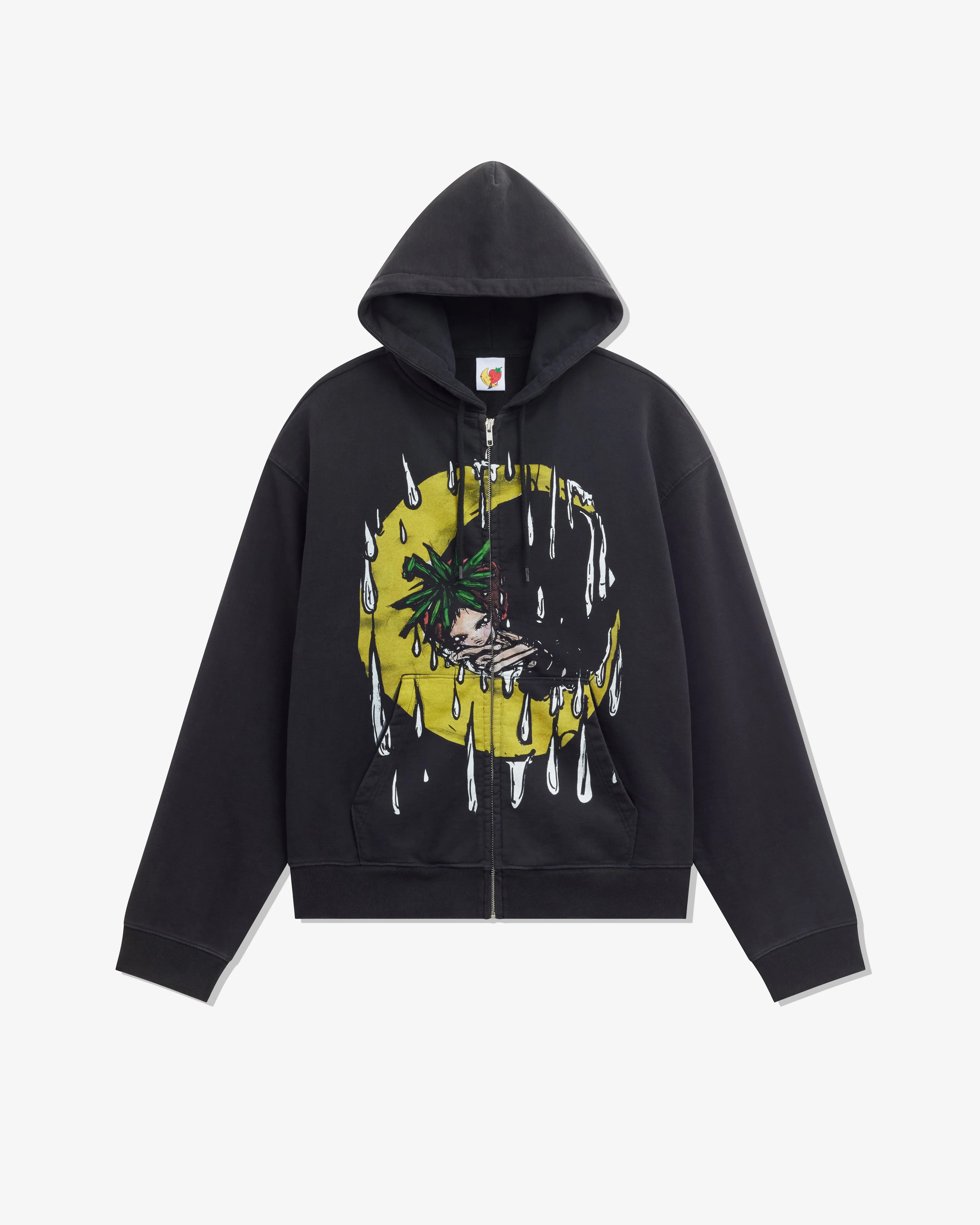 Sky High Farm - Men's Eri Zip Up Hoodie - (Black)