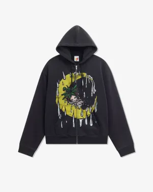 Sky High Farm - Men's Eri Zip Up Hoodie - (Black)
