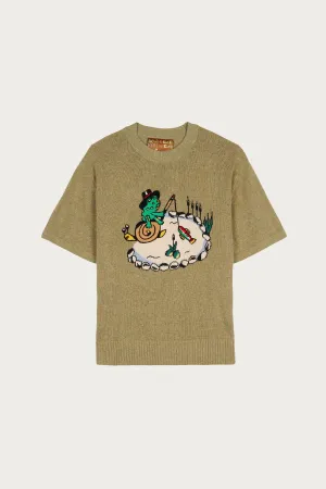 South2 West8 x Brain Dead Tee - Moss
