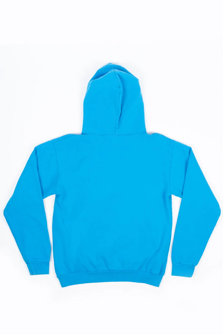 SPORTY AND RICH FUN LOGO HOODIE OCEAN BLUE
