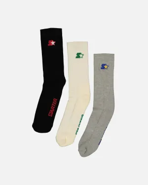 Starter Mini Sport Socks 3 Pack Multi