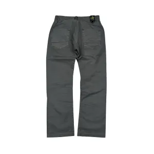 Stone Island 2009 Relaxed Fit Grey Cotton Trousers - Small