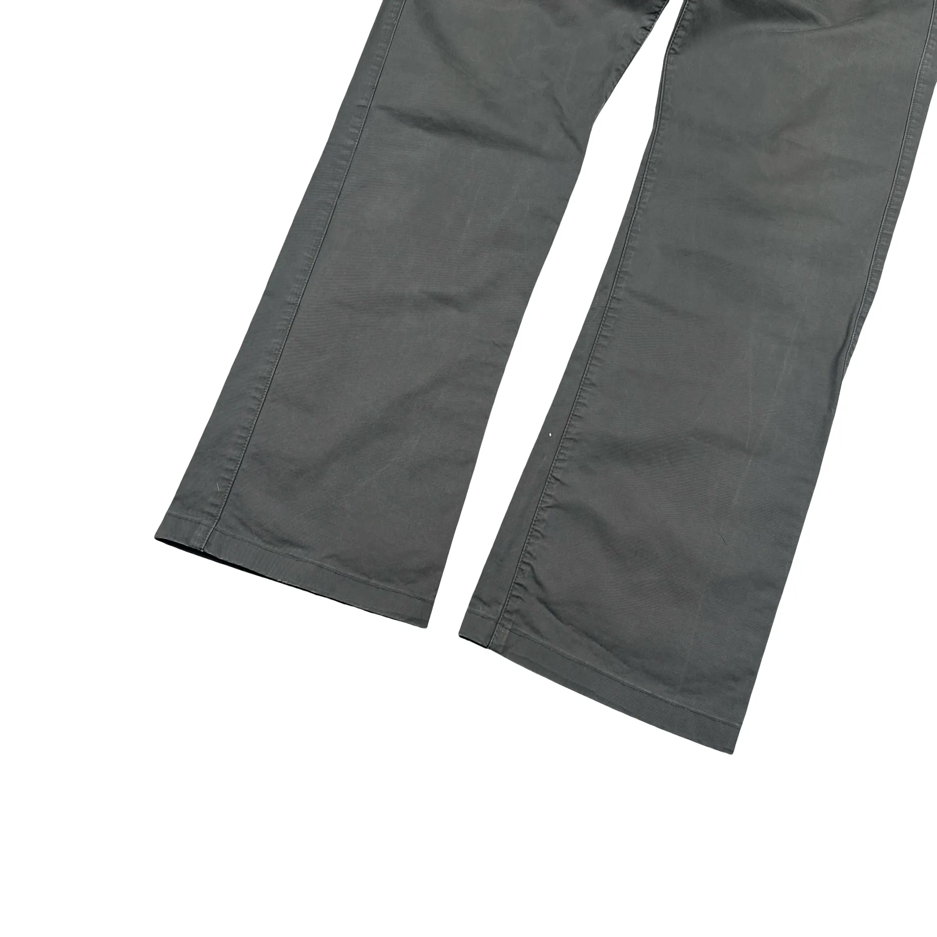 Stone Island 2009 Relaxed Fit Grey Cotton Trousers - Small