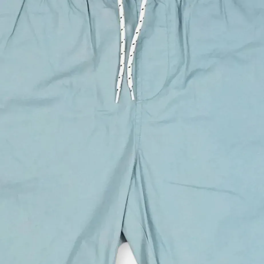 Stssy Blue Spellout Shorts (30)