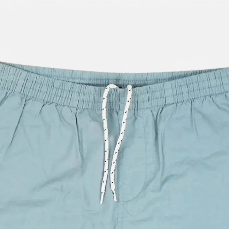 Stssy Blue Spellout Shorts (30)