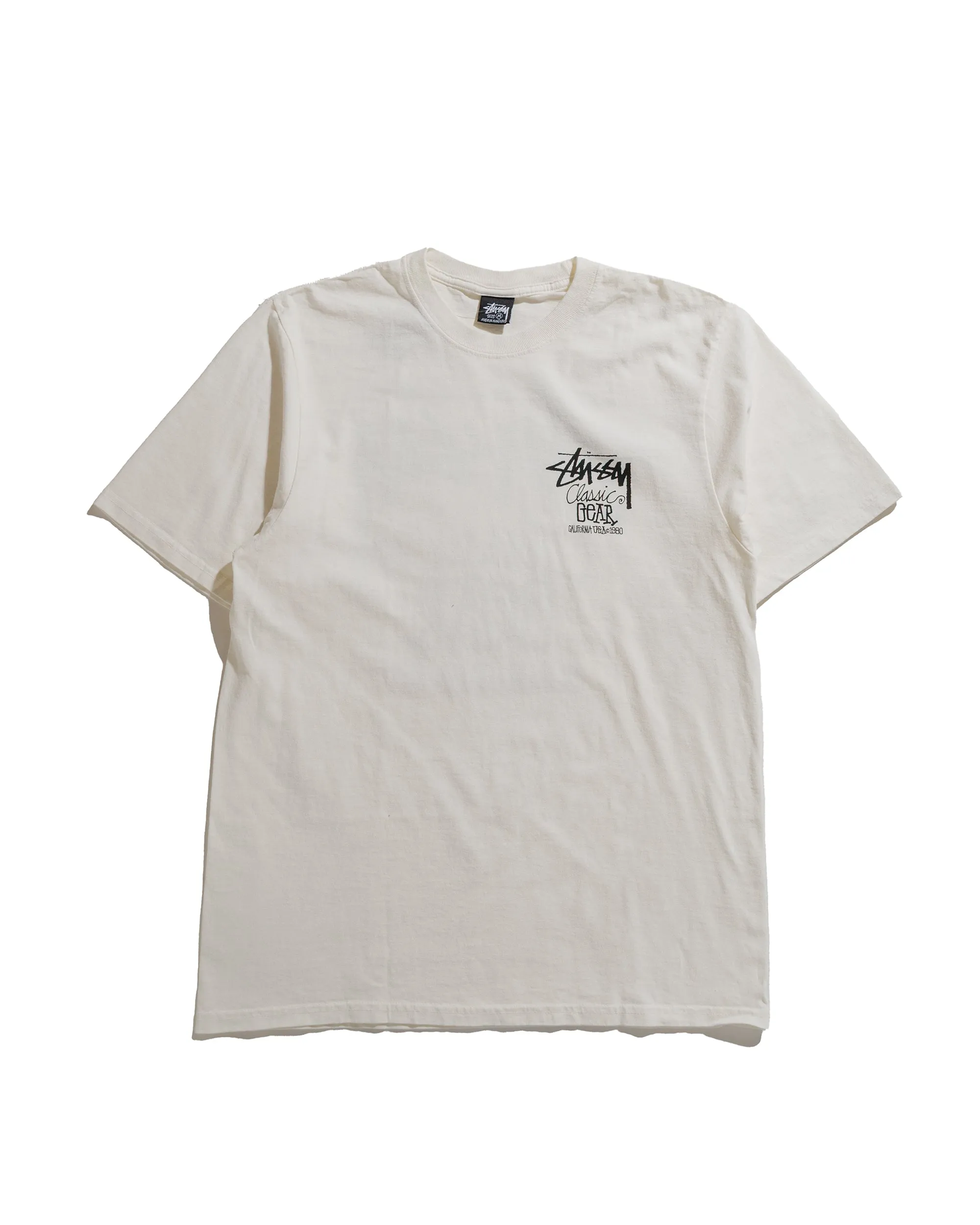 Stssy Classic Gear Tee Pigment Dyed Natural