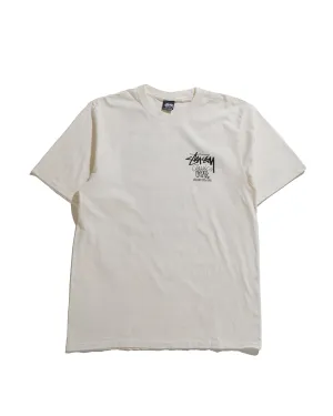 Stssy Classic Gear Tee Pigment Dyed Natural