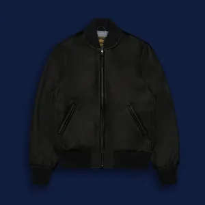 THE ASHBURY - Black Leather Classic Fit