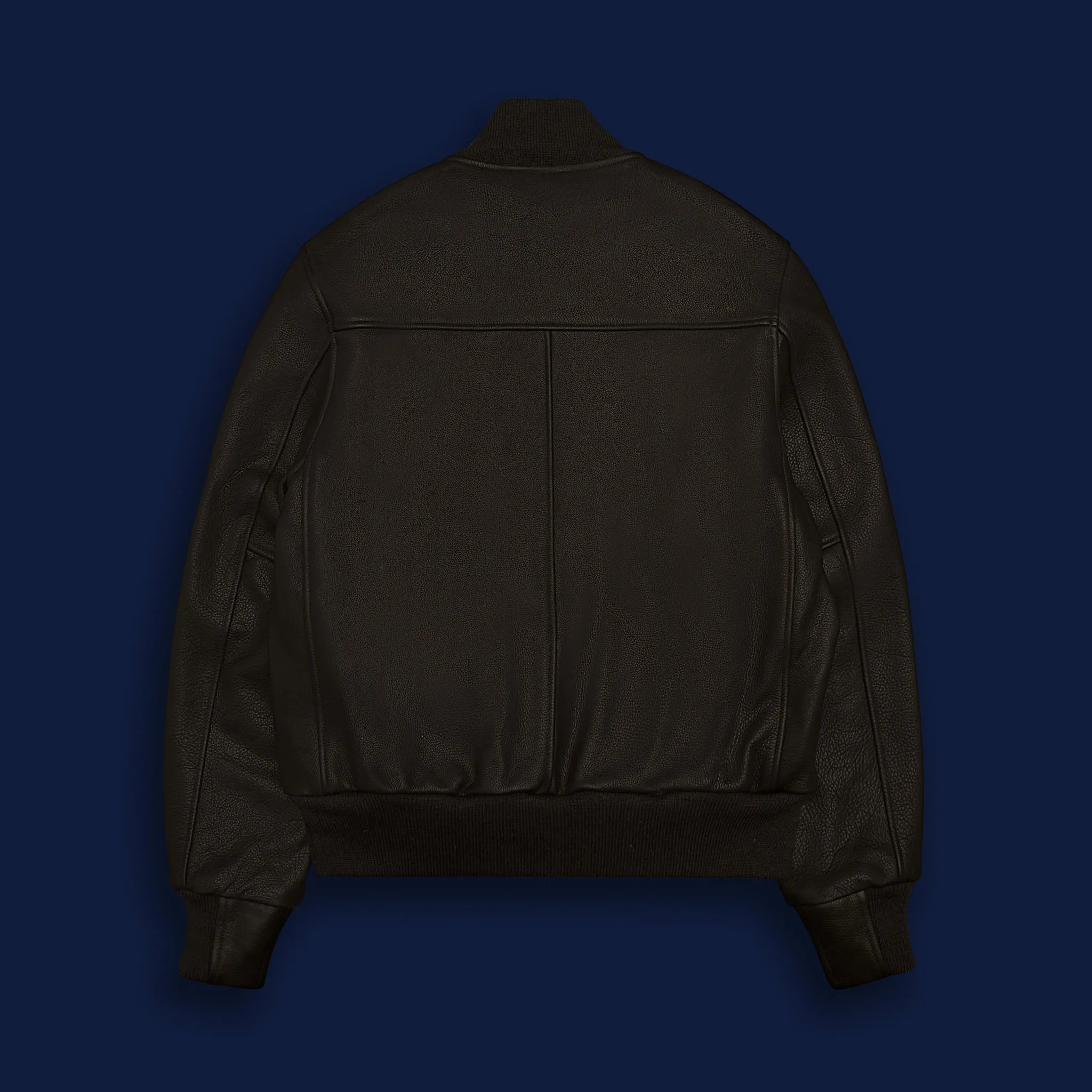 THE ASHBURY - Dark Brown Leather Classic Fit