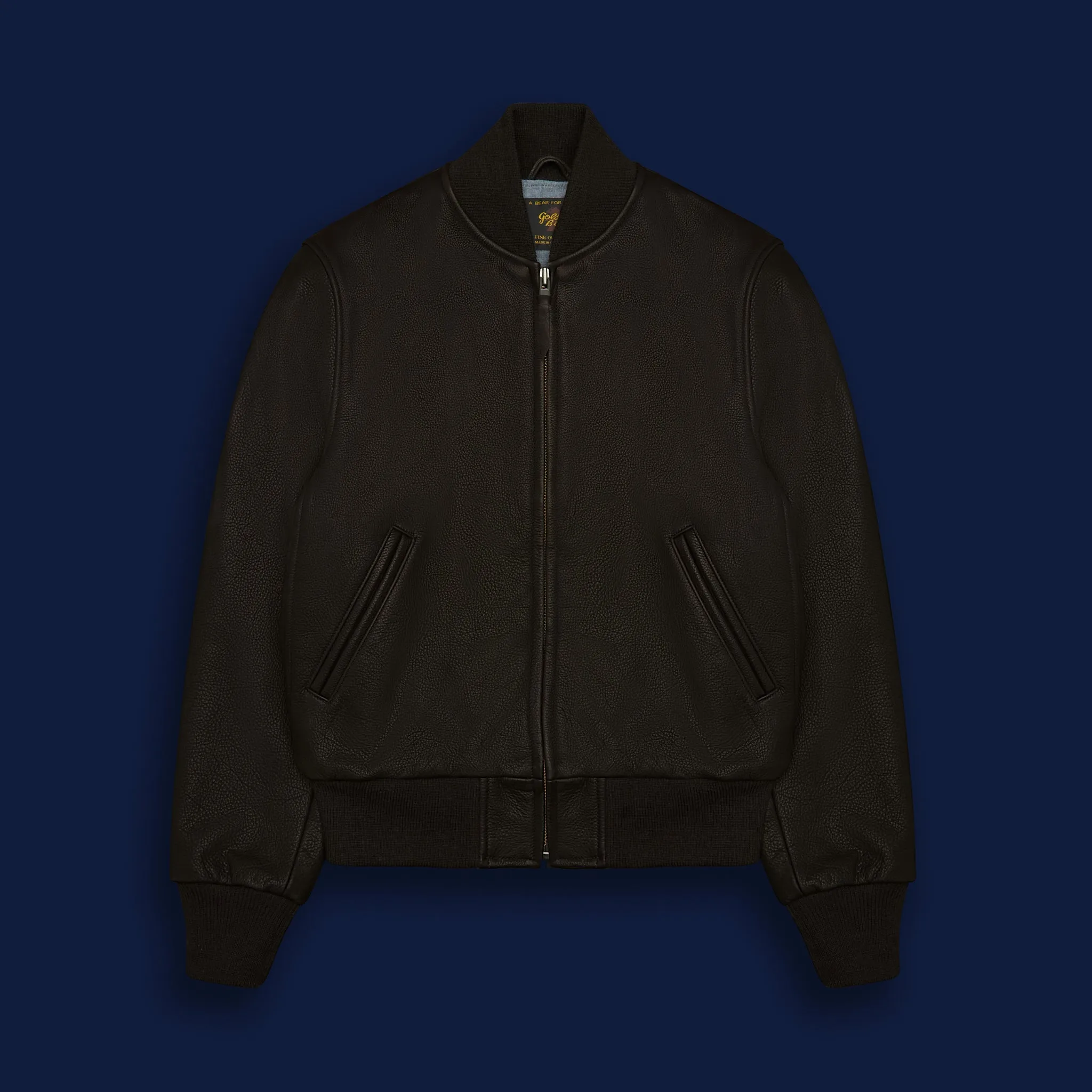 THE ASHBURY - Dark Brown Leather Classic Fit
